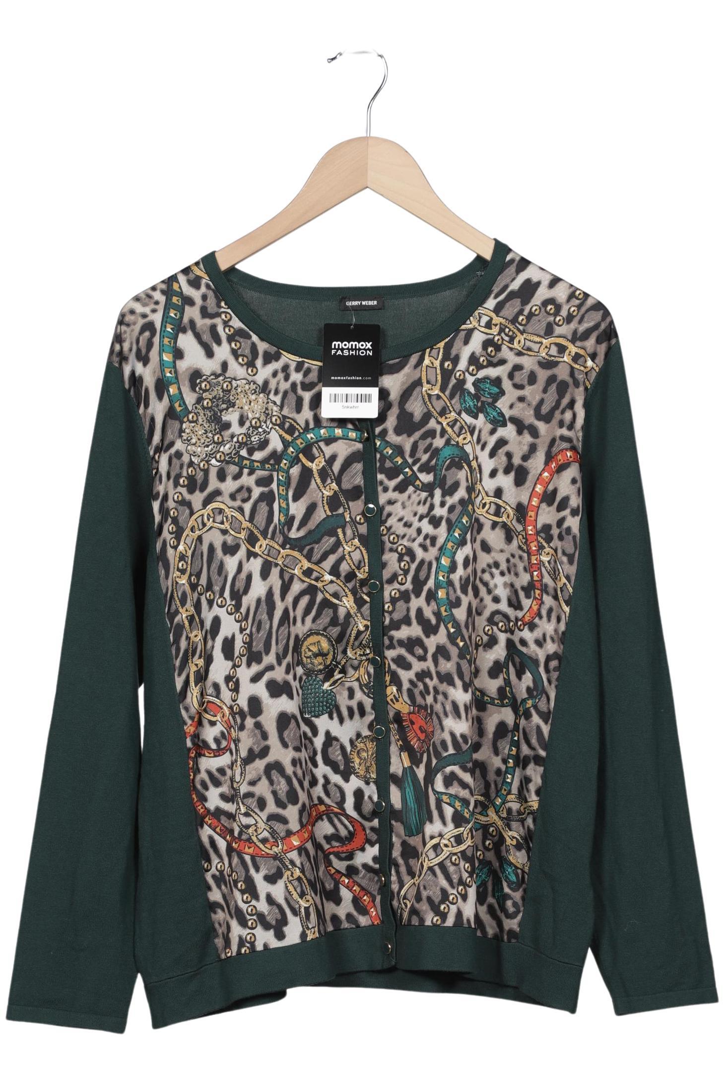 

Gerry Weber Damen Strickjacke, grün, Gr. 48