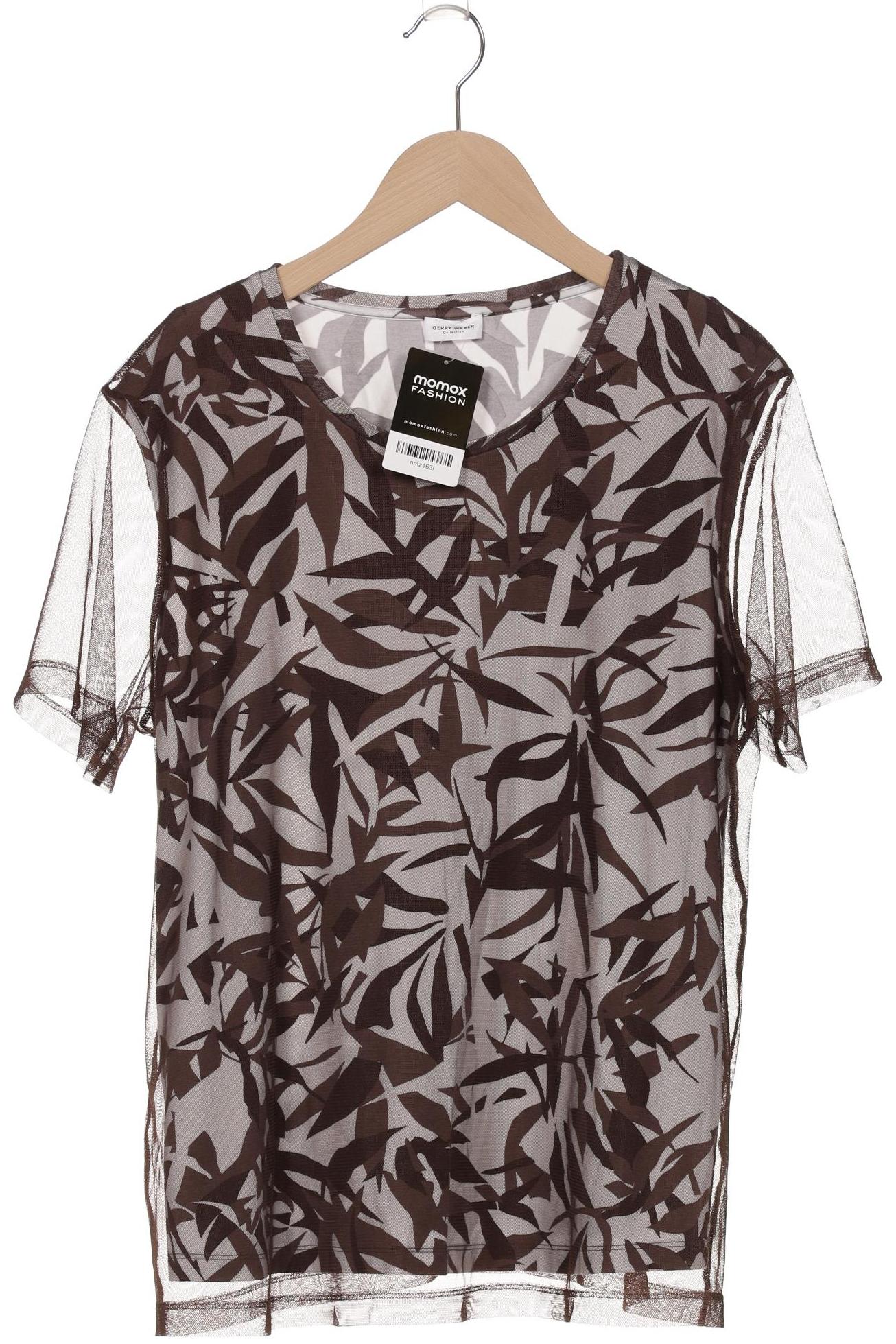 

Gerry Weber Damen T-Shirt, braun, Gr. 42
