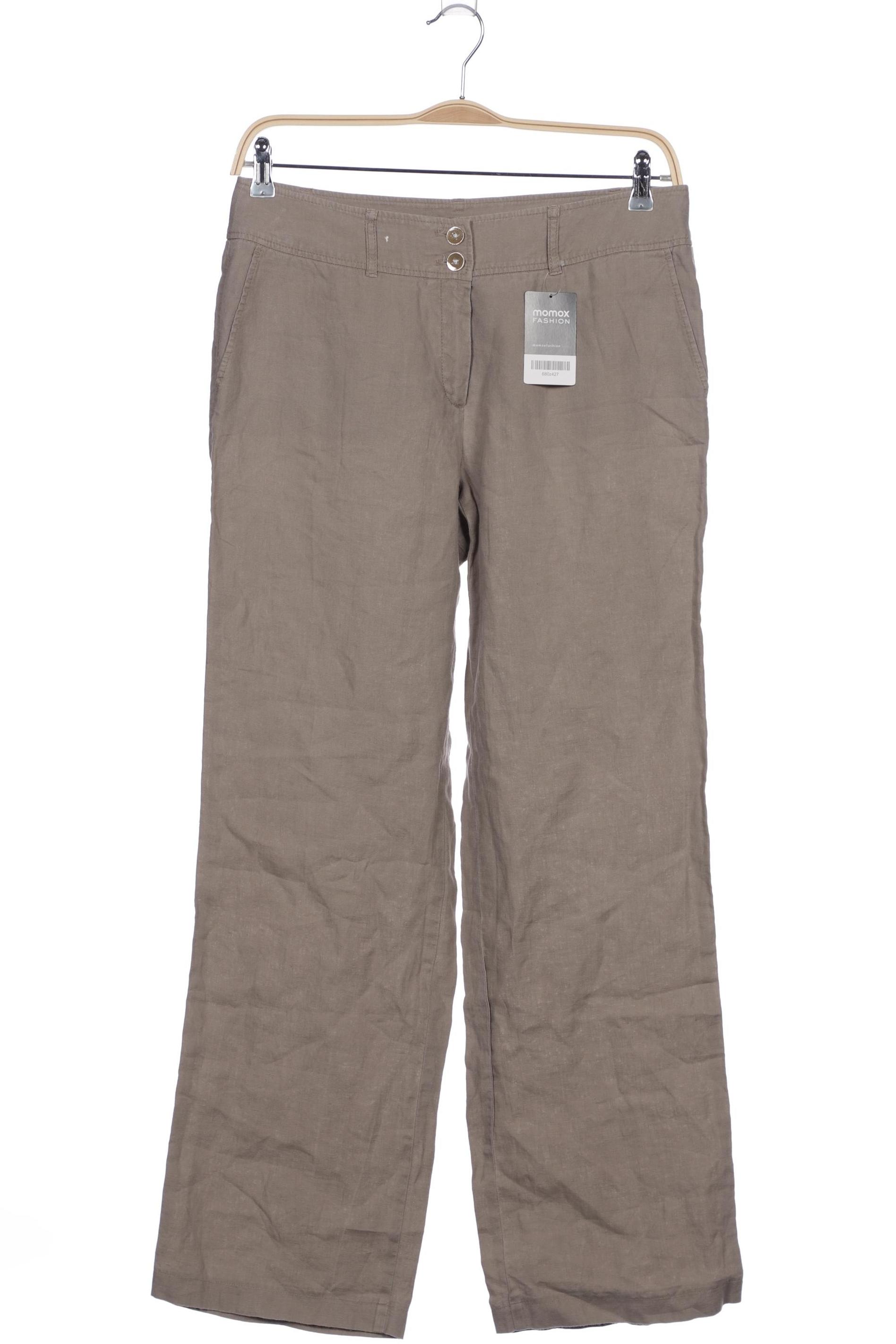 

Gerry Weber Damen Stoffhose, beige, Gr. 42