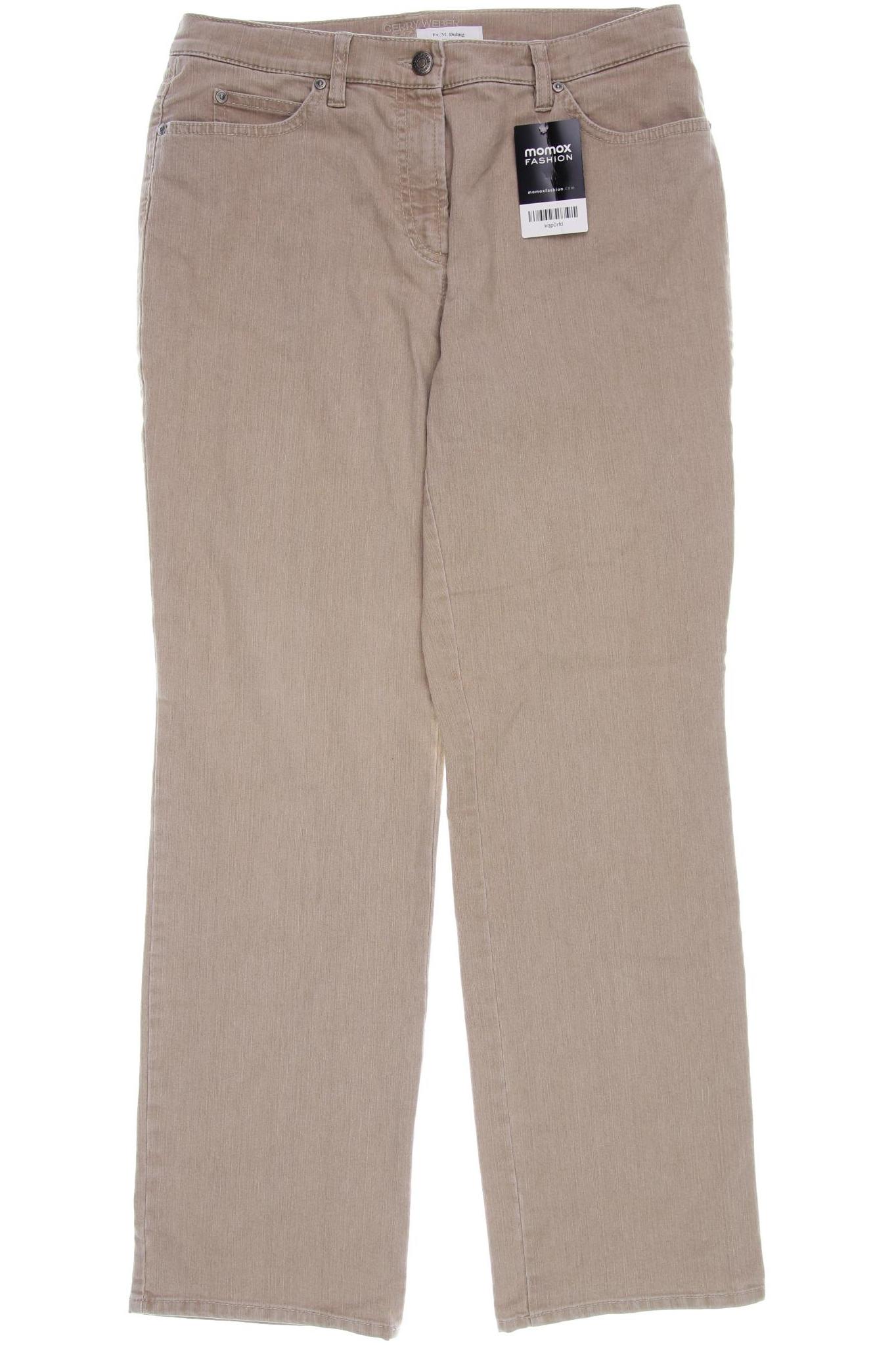 

Gerry Weber Damen Jeans, beige, Gr. 40