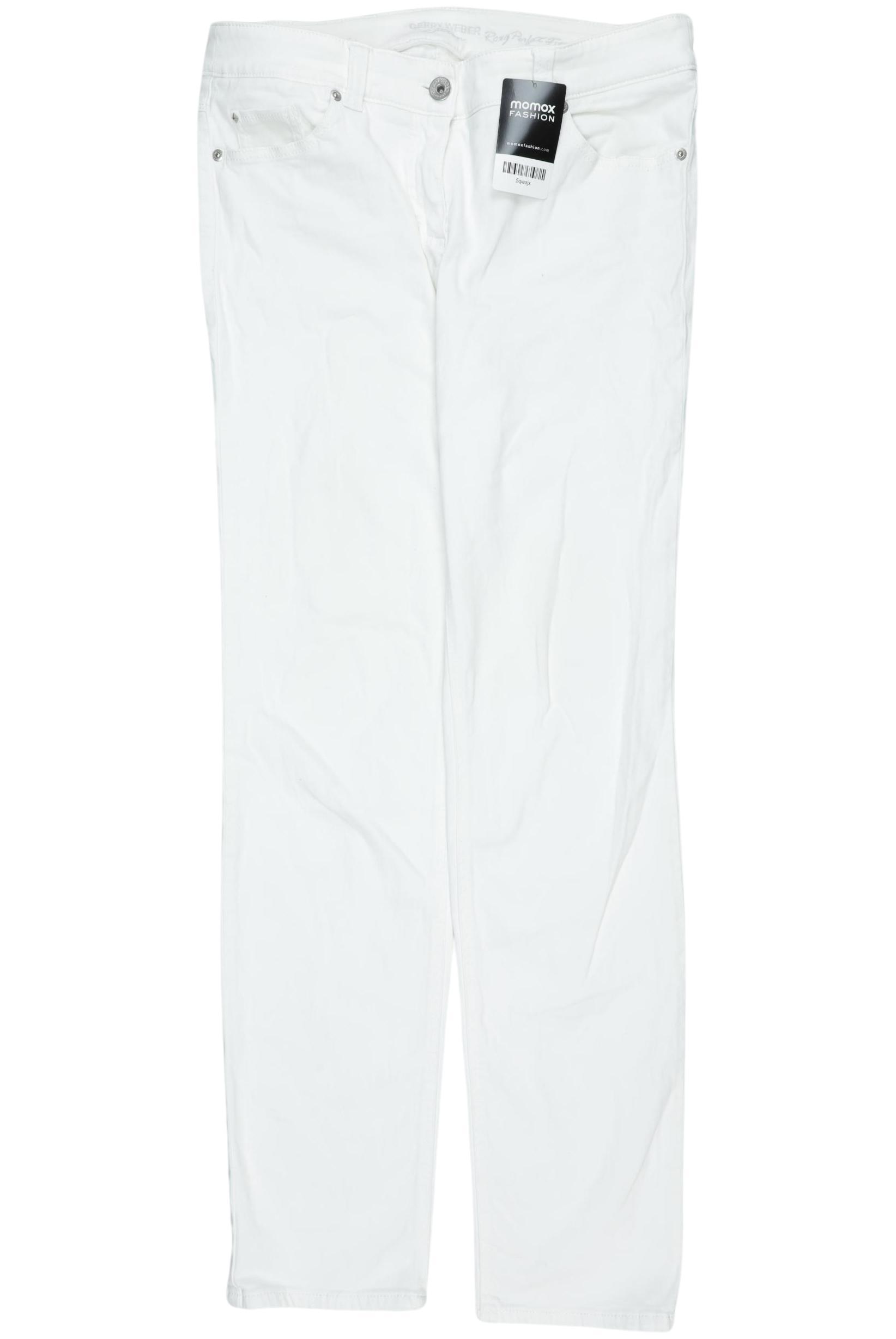 

Gerry Weber Damen Jeans, weiß, Gr. 42
