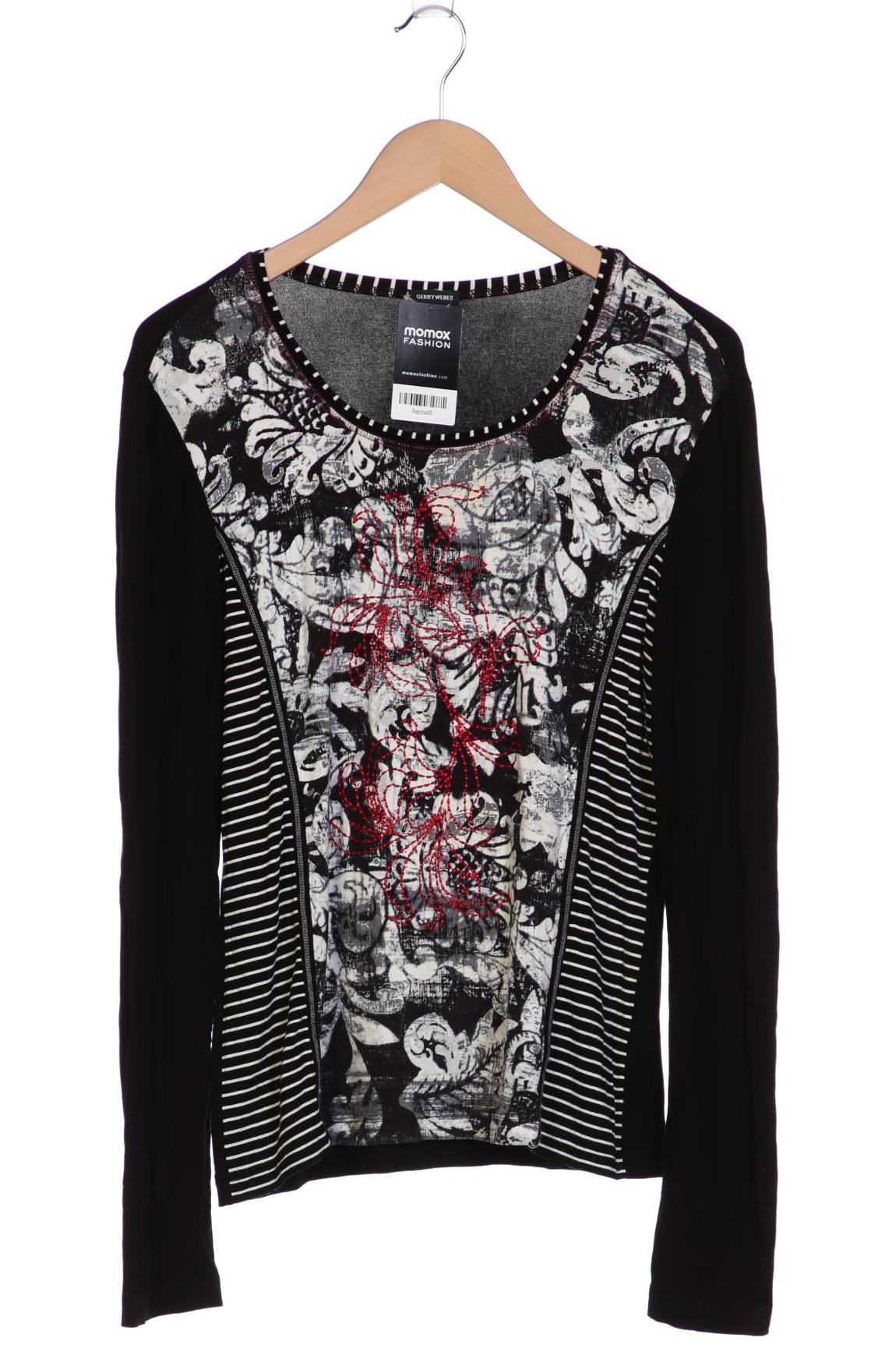 

Gerry Weber Damen Langarmshirt, schwarz, Gr. 40