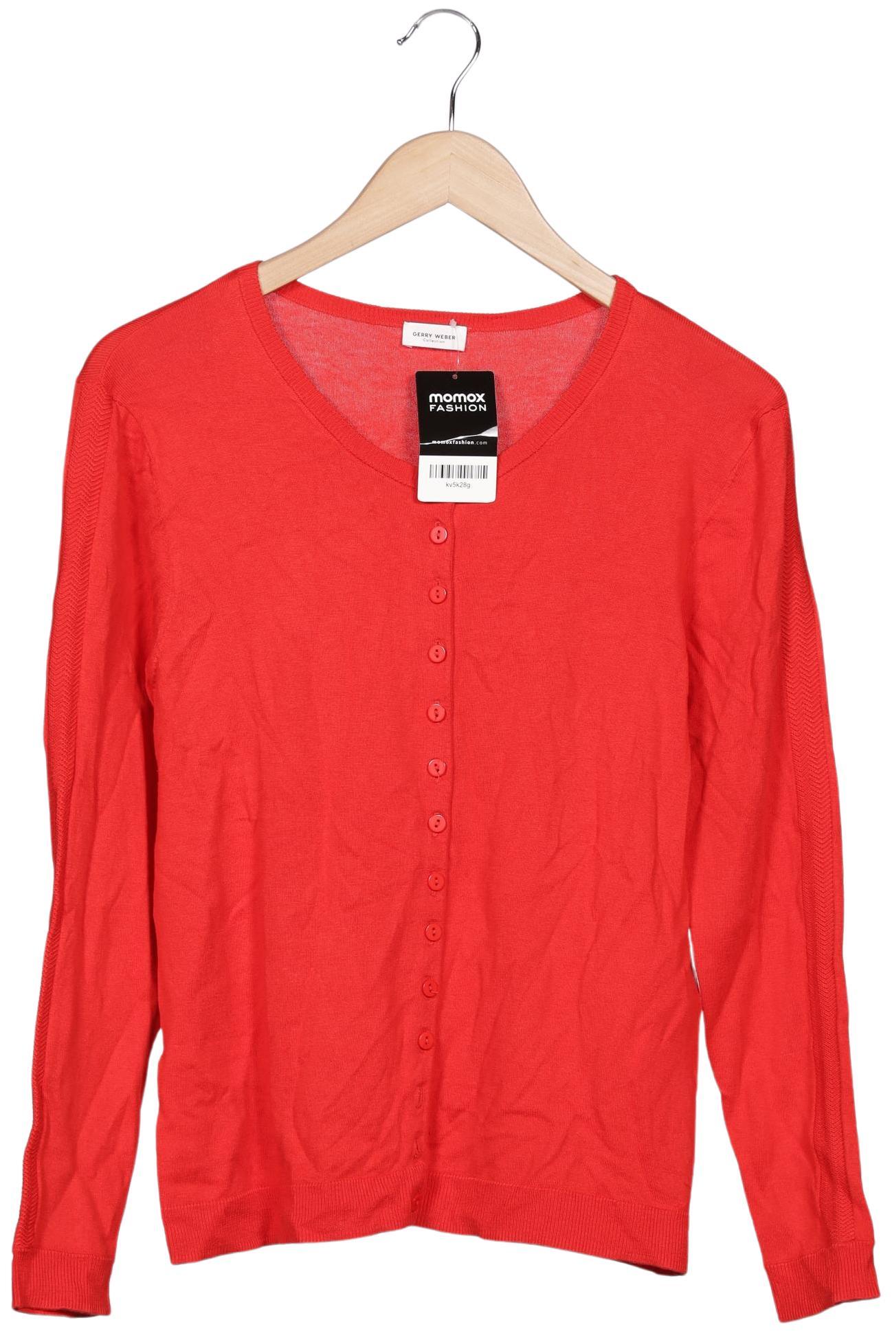 

Gerry Weber Damen Strickjacke, rot, Gr. 38