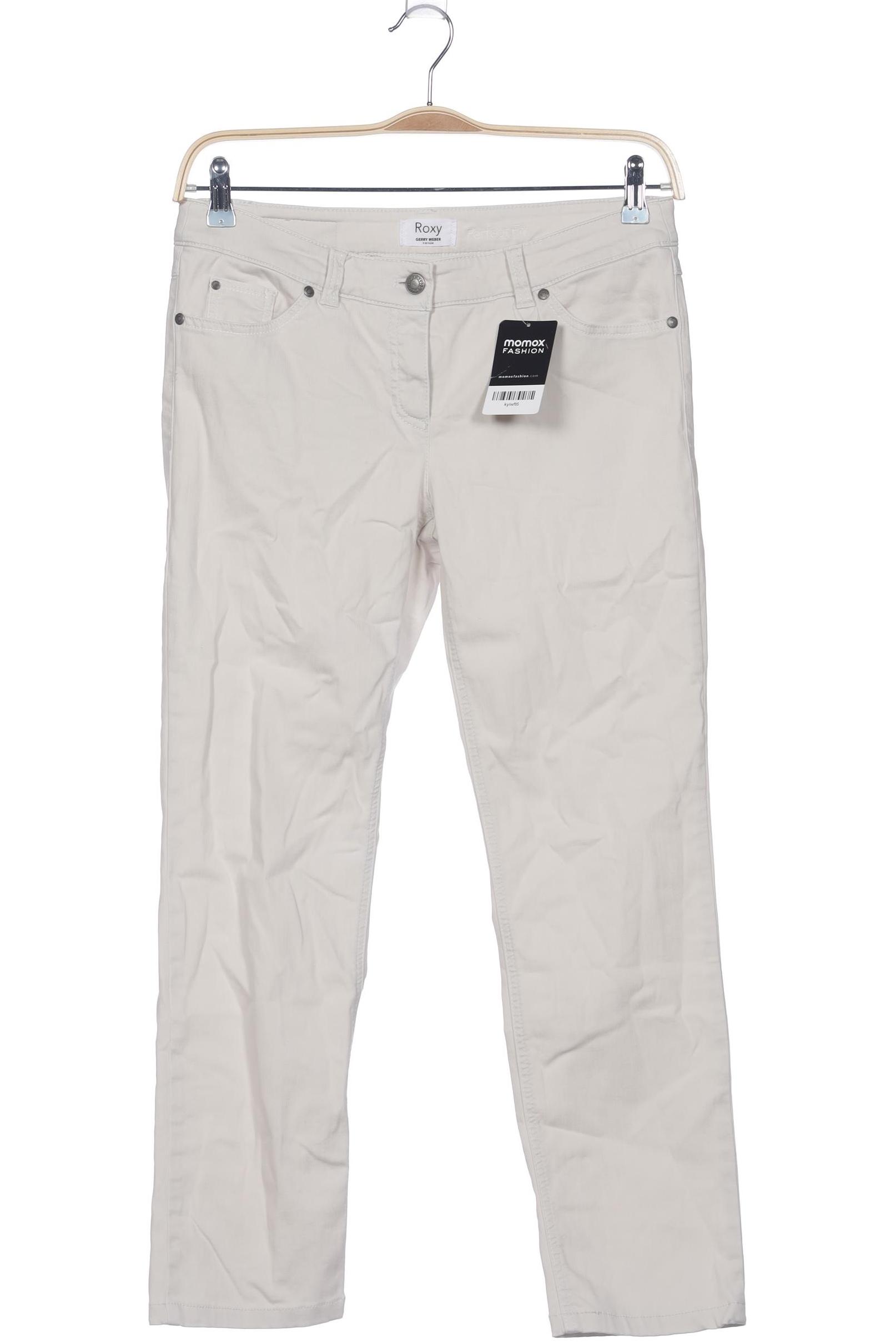 

Gerry Weber Damen Jeans, cremeweiß, Gr. 40