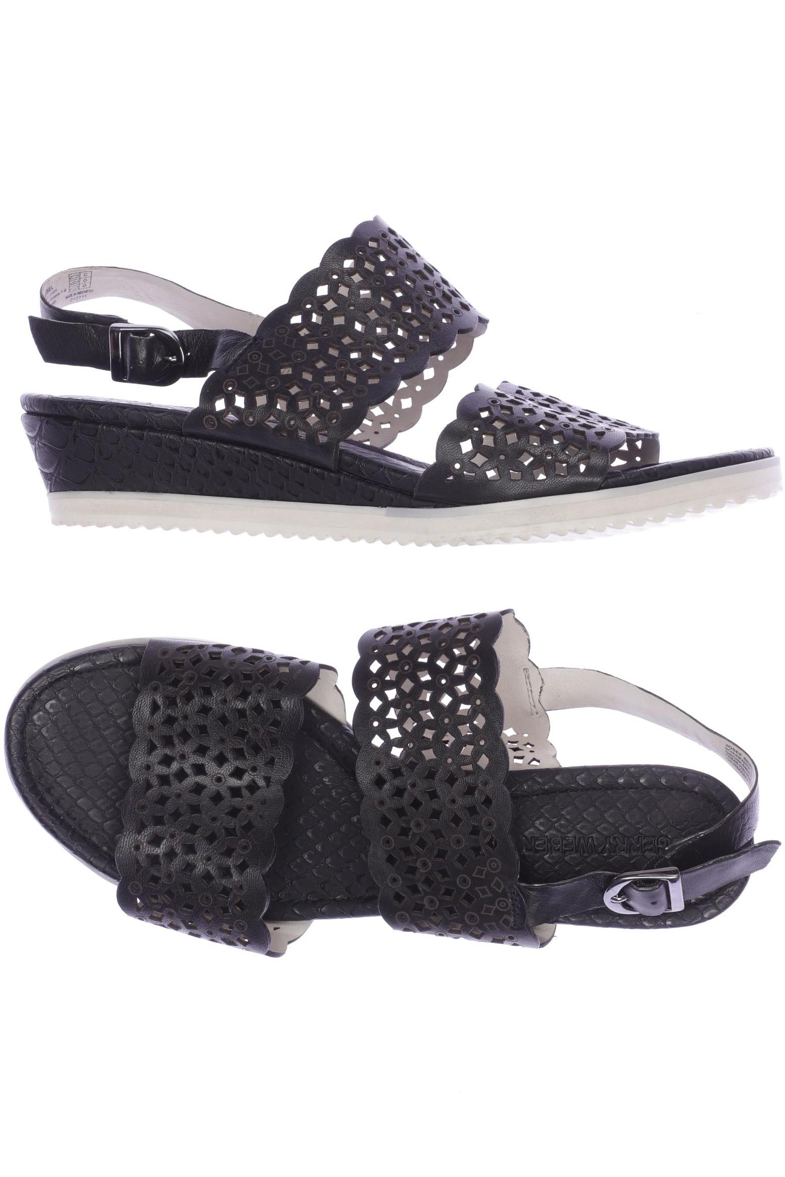 

Gerry Weber Damen Sandale, schwarz, Gr. 40