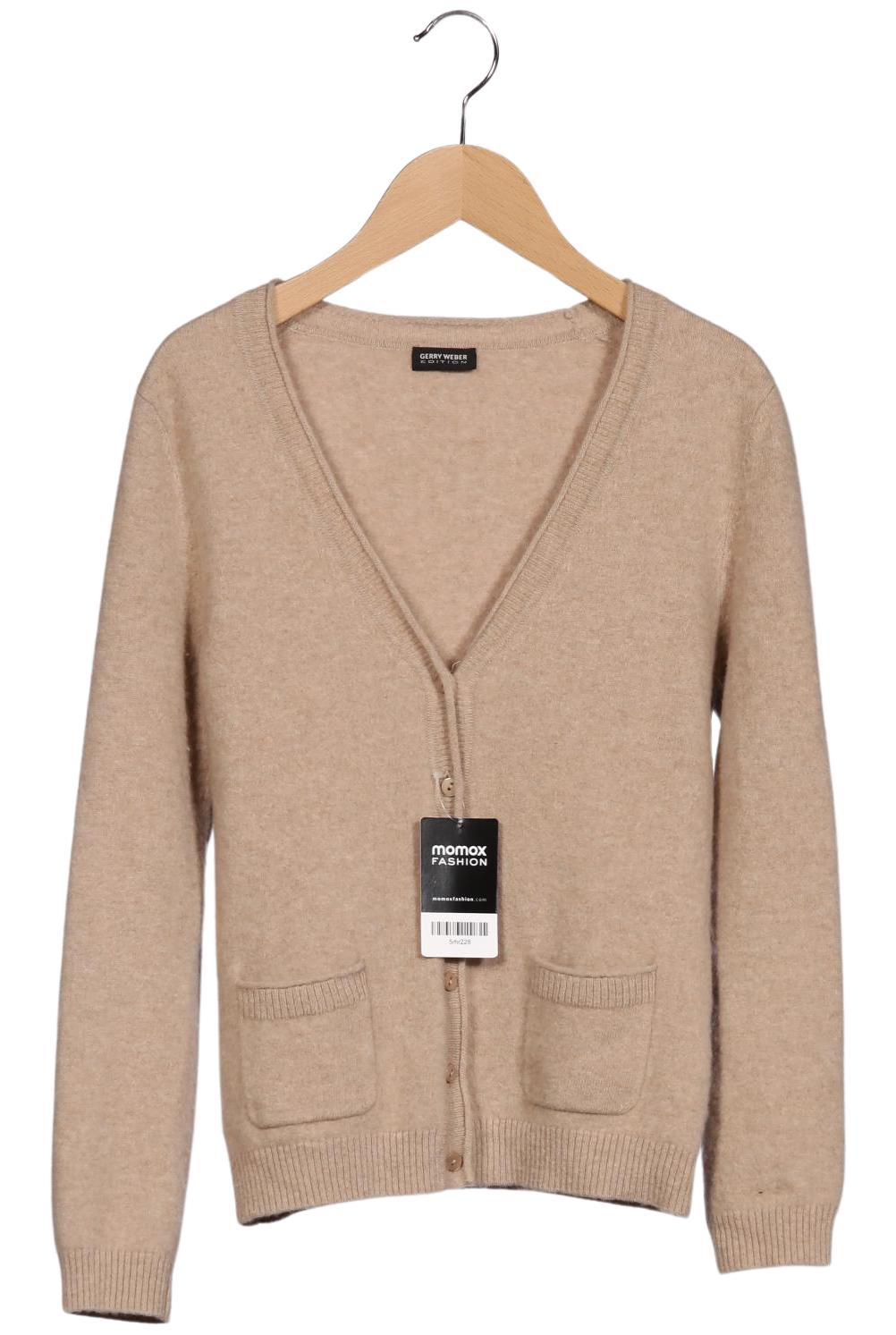 

Gerry Weber Damen Strickjacke, beige, Gr. 36