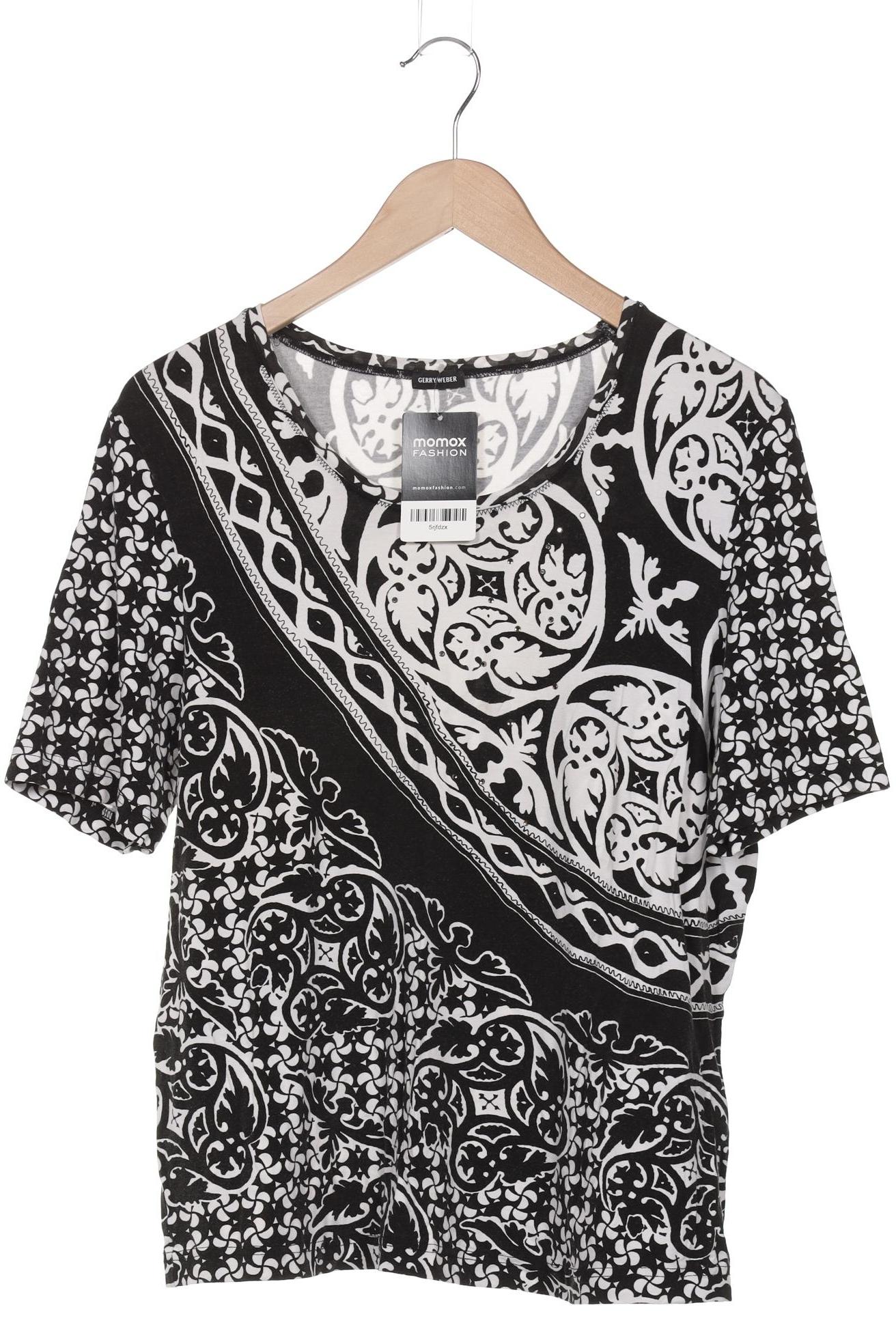 

Gerry Weber Damen T-Shirt, schwarz, Gr. 48