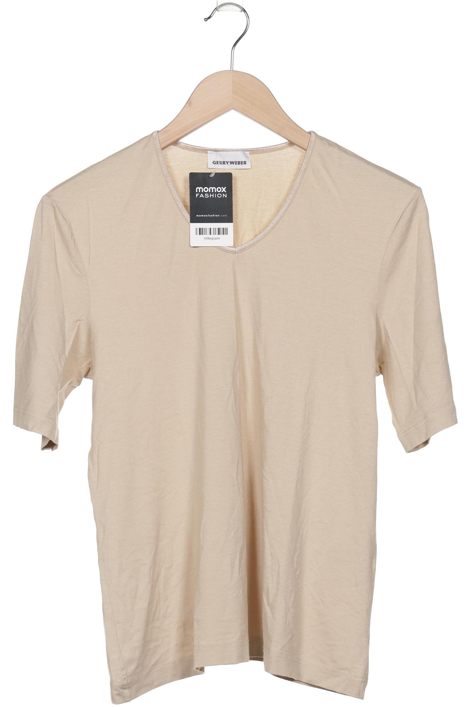 

Gerry Weber Damen T-Shirt, beige, Gr. 42