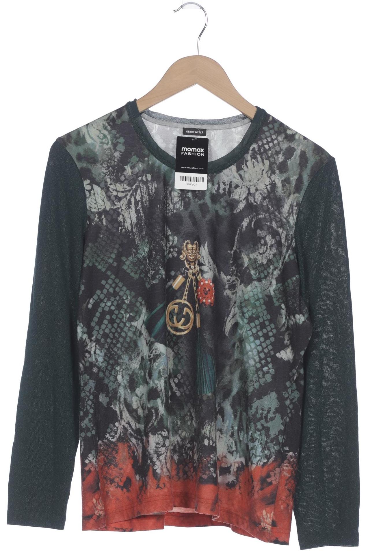 

Gerry Weber Damen Langarmshirt, grün, Gr. 42