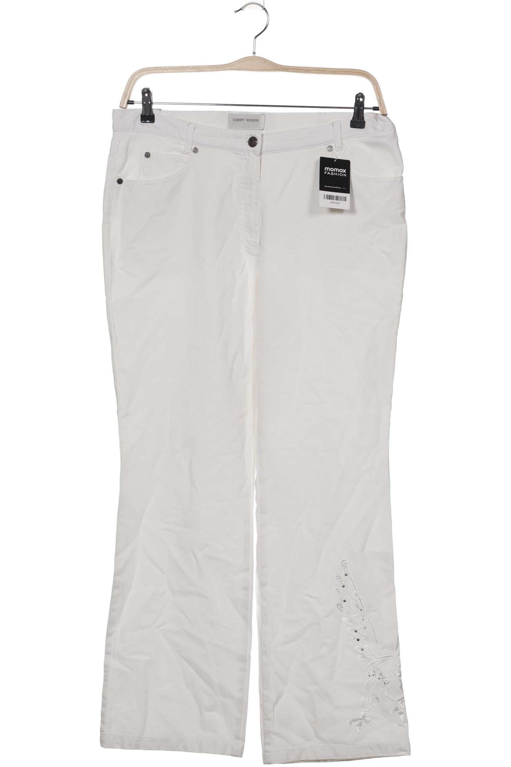 

Gerry Weber Damen Jeans, weiß, Gr. 44
