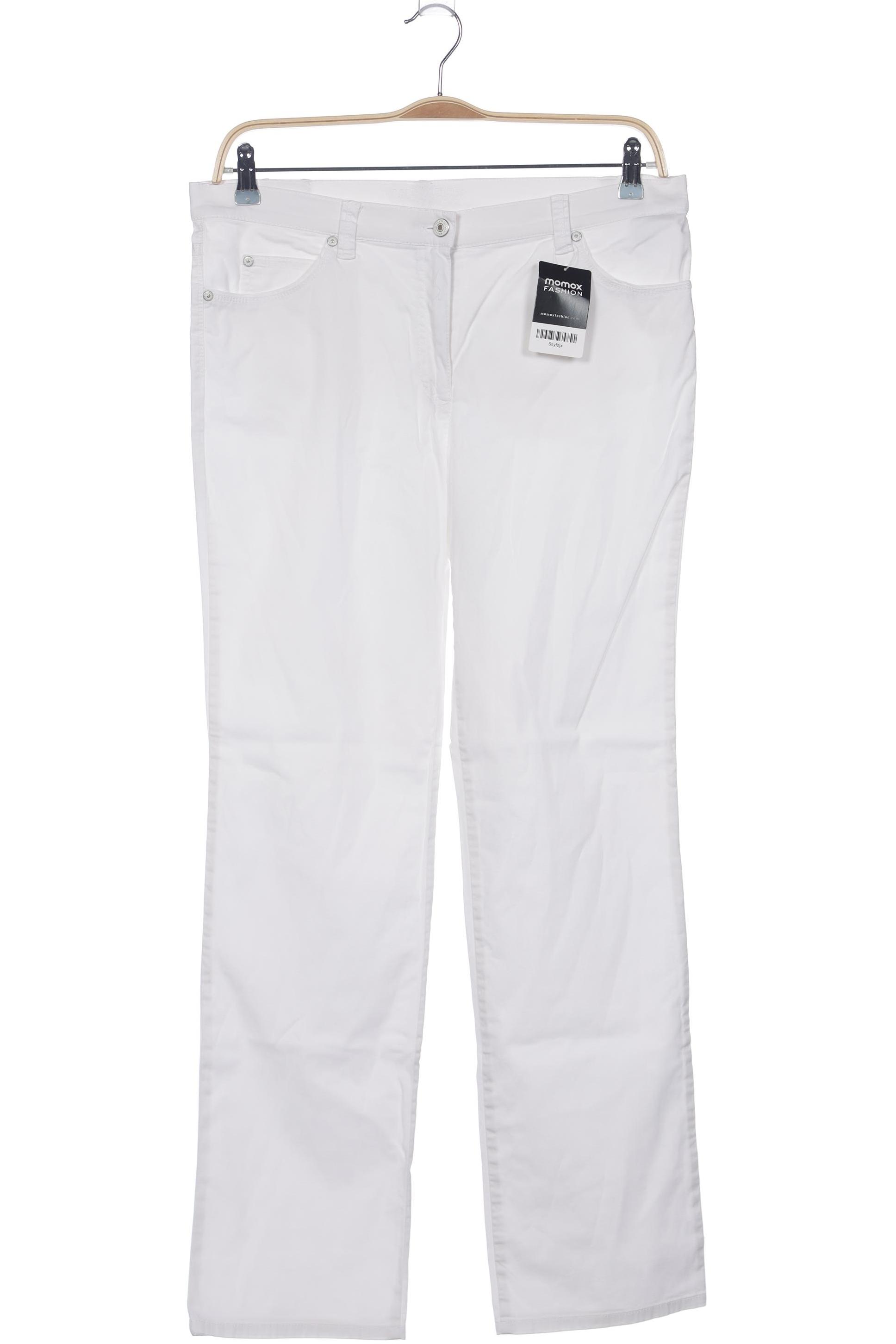 

Gerry Weber Damen Stoffhose, weiß, Gr. 42