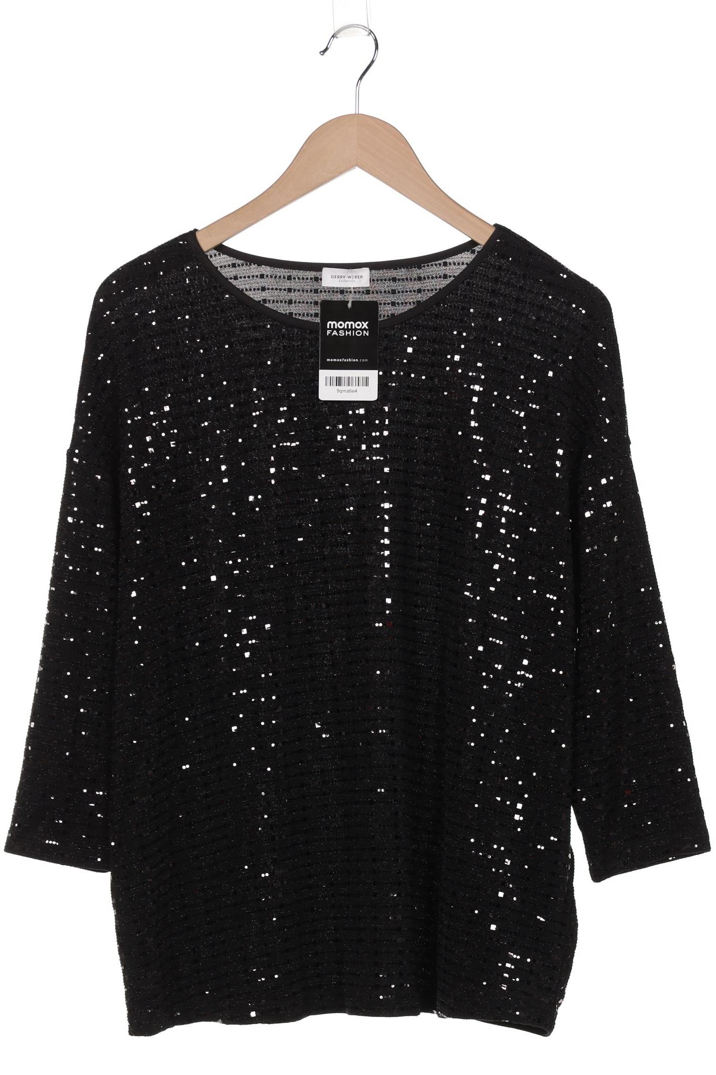 

Gerry Weber Damen Langarmshirt, schwarz, Gr. 46