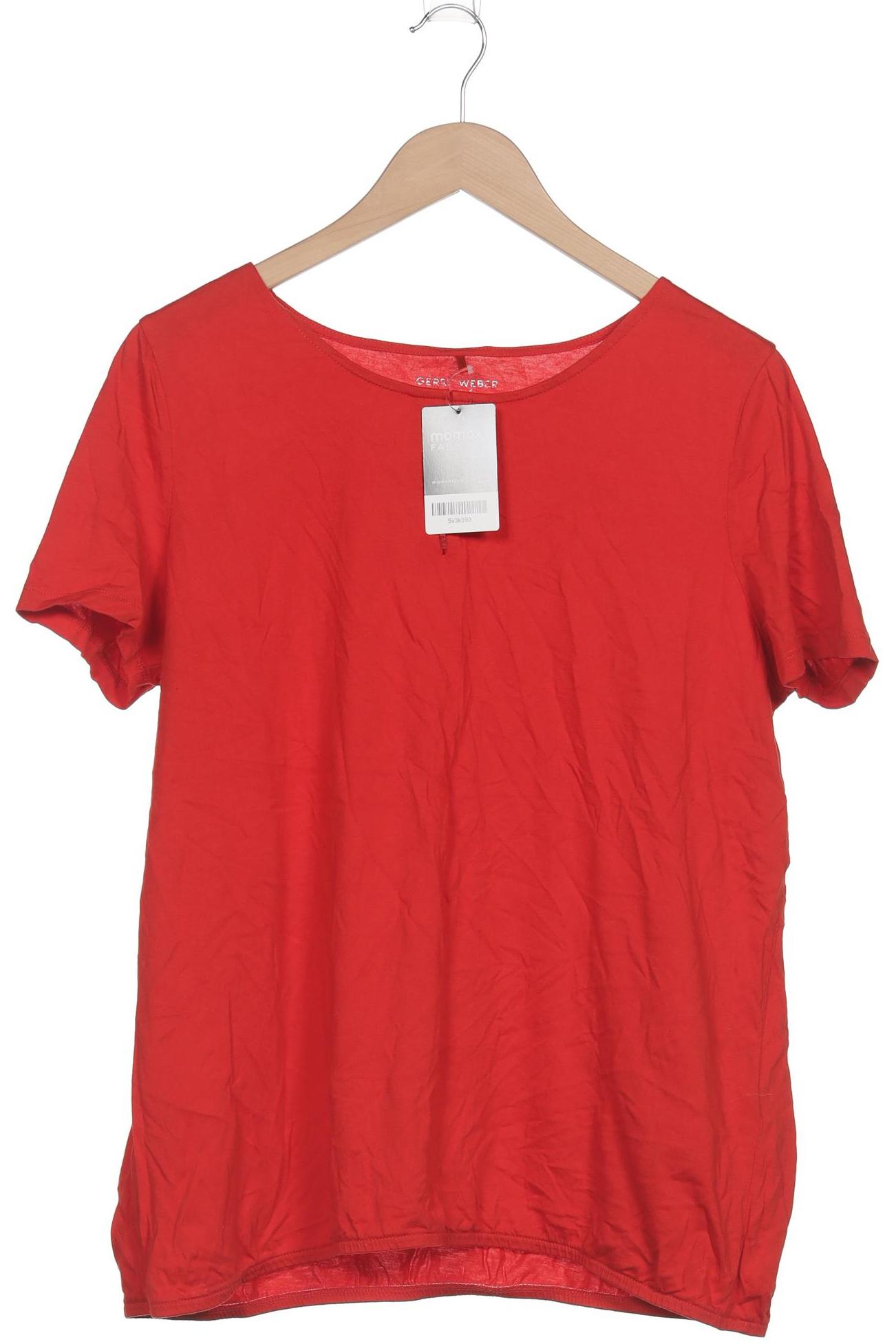 

Gerry Weber Damen T-Shirt, rot, Gr. 44