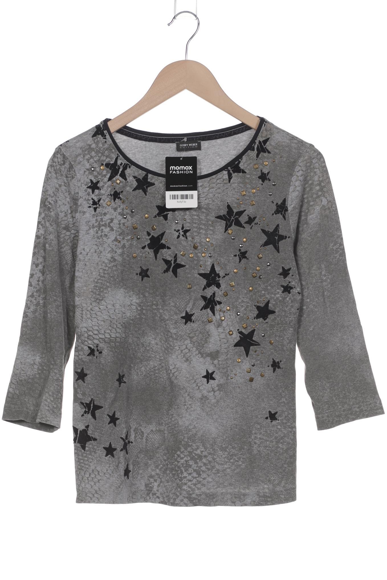 

Gerry Weber Damen Langarmshirt, grau, Gr. 42