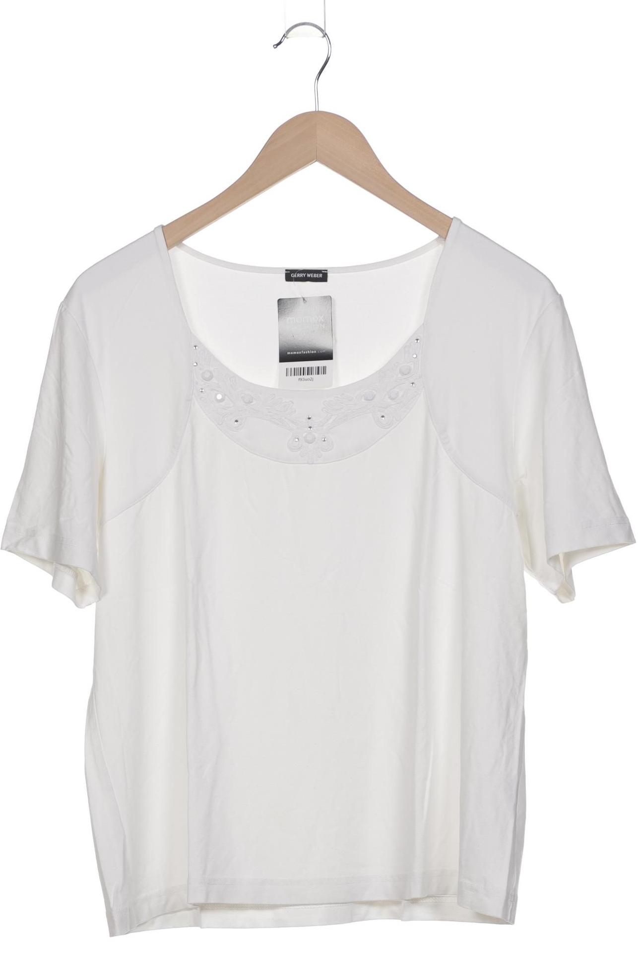 

Gerry Weber Damen T-Shirt, weiß, Gr. 48