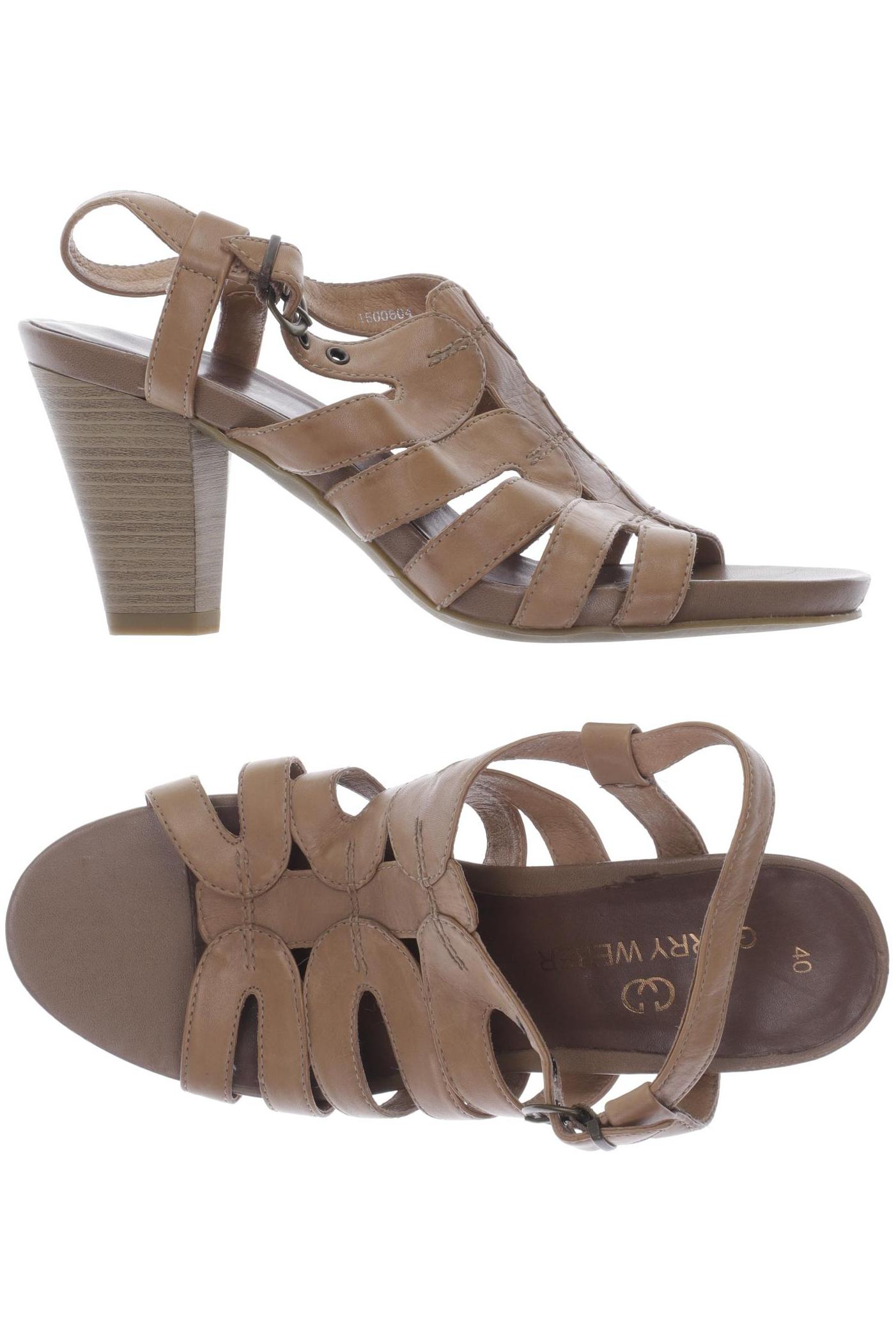 

Gerry Weber Damen Sandale, braun, Gr. 40