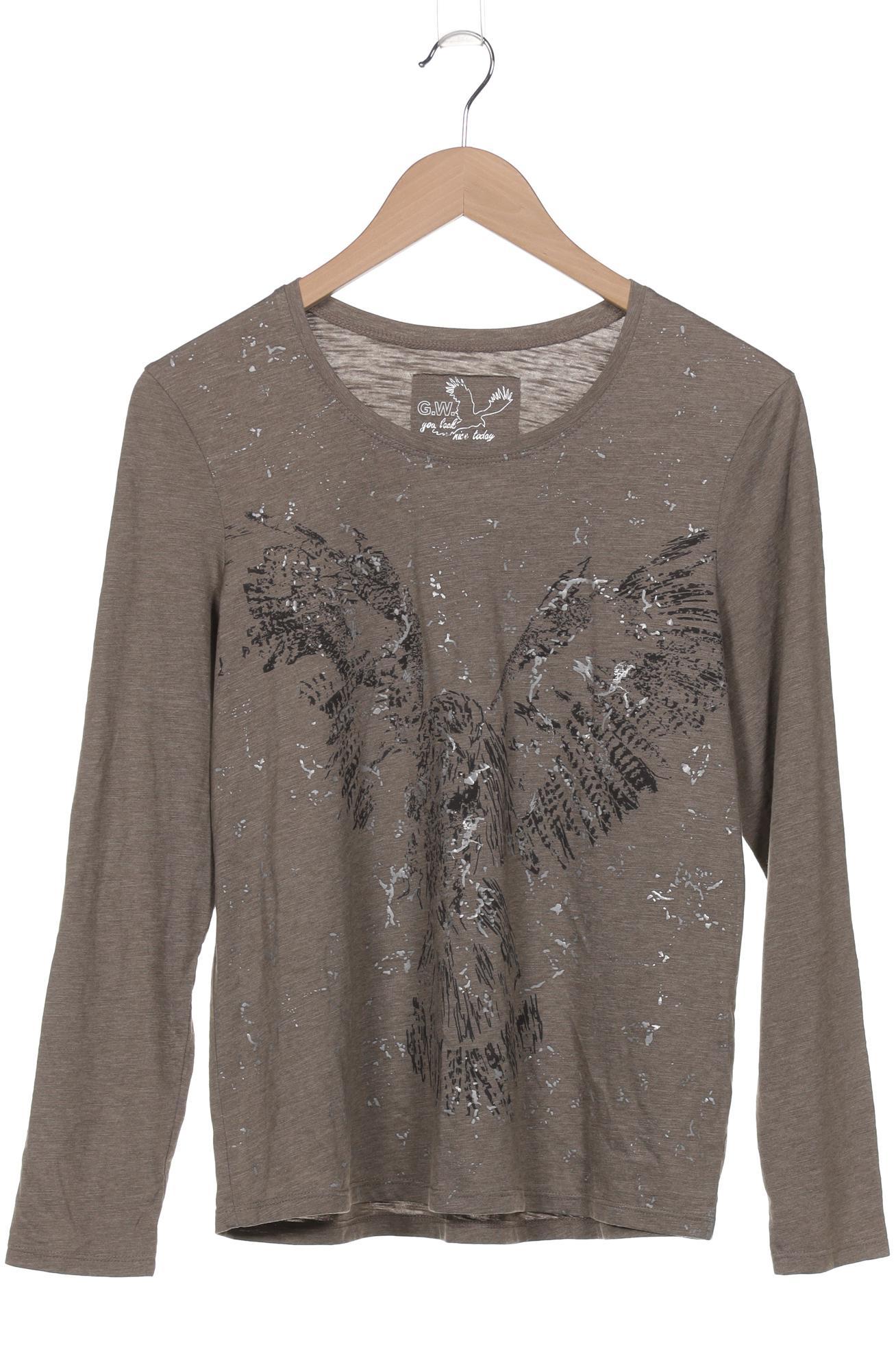 

Gerry Weber Damen Langarmshirt, braun, Gr. 40