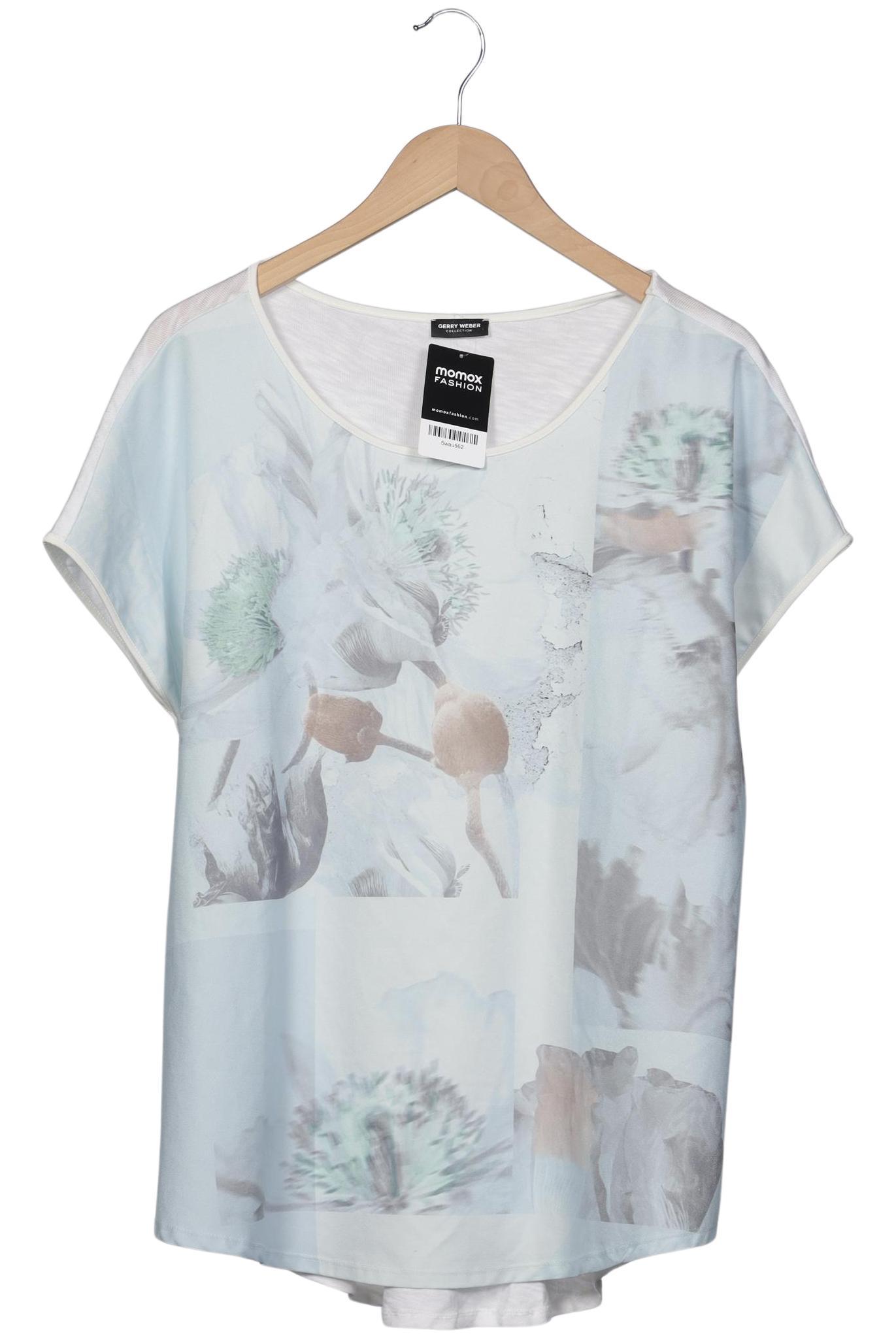 

Gerry Weber Damen T-Shirt, weiß, Gr. 44
