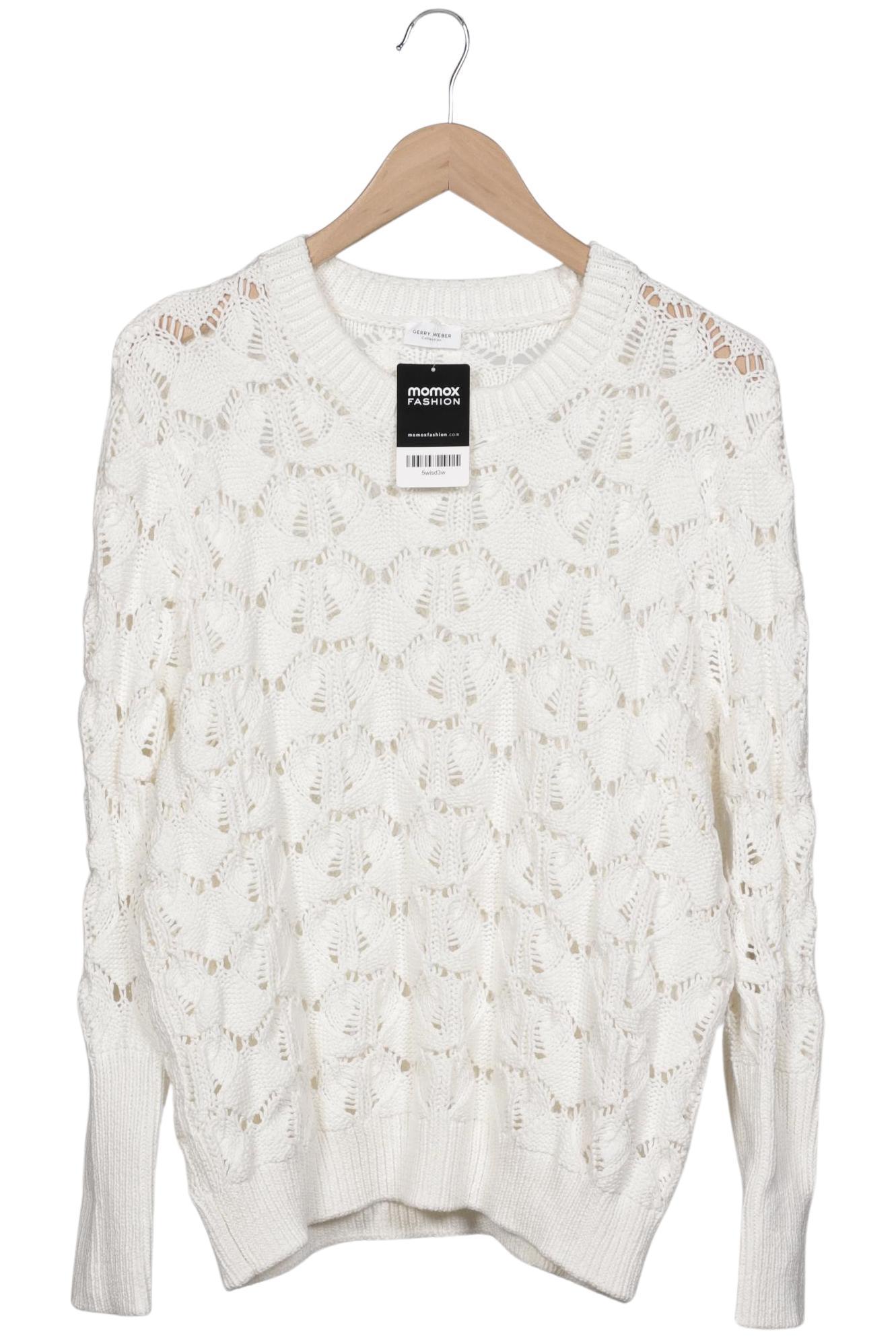 

Gerry Weber Damen Pullover, cremeweiß, Gr. 48