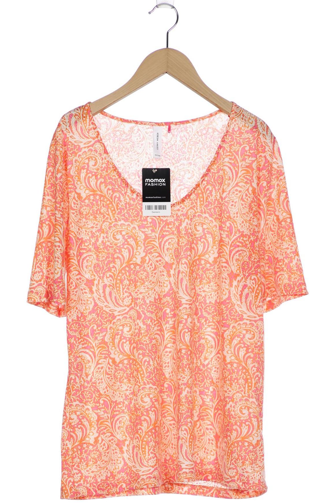 

Gerry Weber Damen T-Shirt, orange, Gr. 42