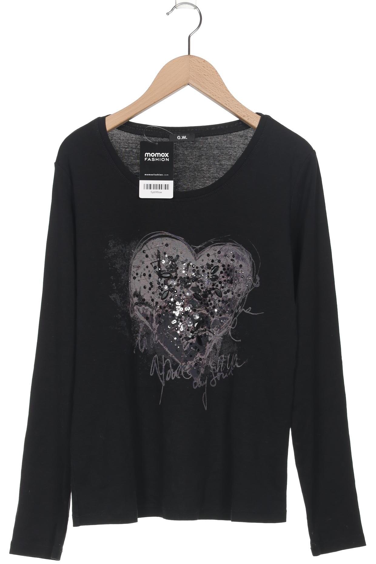 

Gerry Weber Damen Langarmshirt, schwarz, Gr. 36