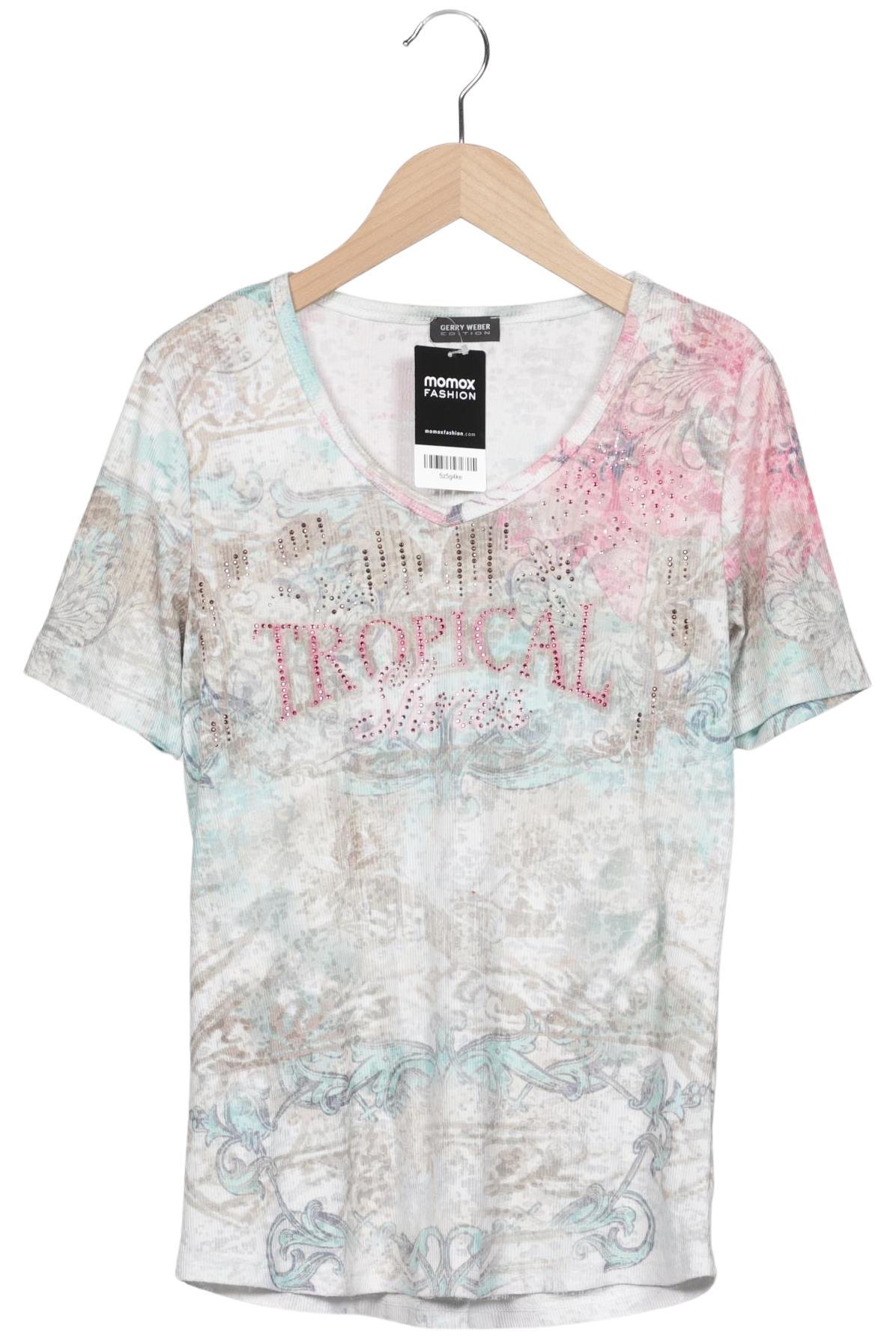 

Gerry Weber Damen T-Shirt, mehrfarbig, Gr. 36