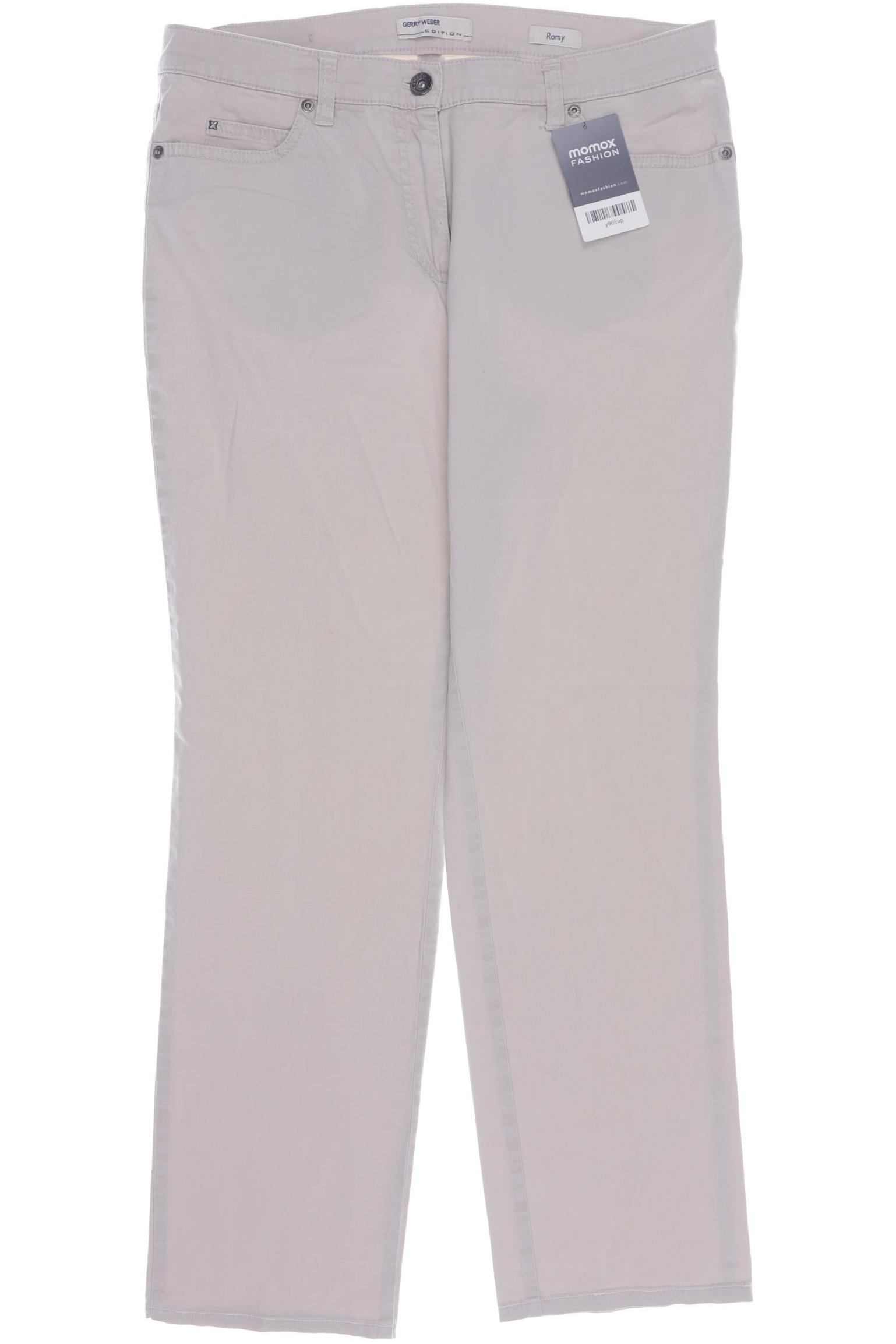 

Gerry Weber Damen Stoffhose, cremeweiß, Gr. 32