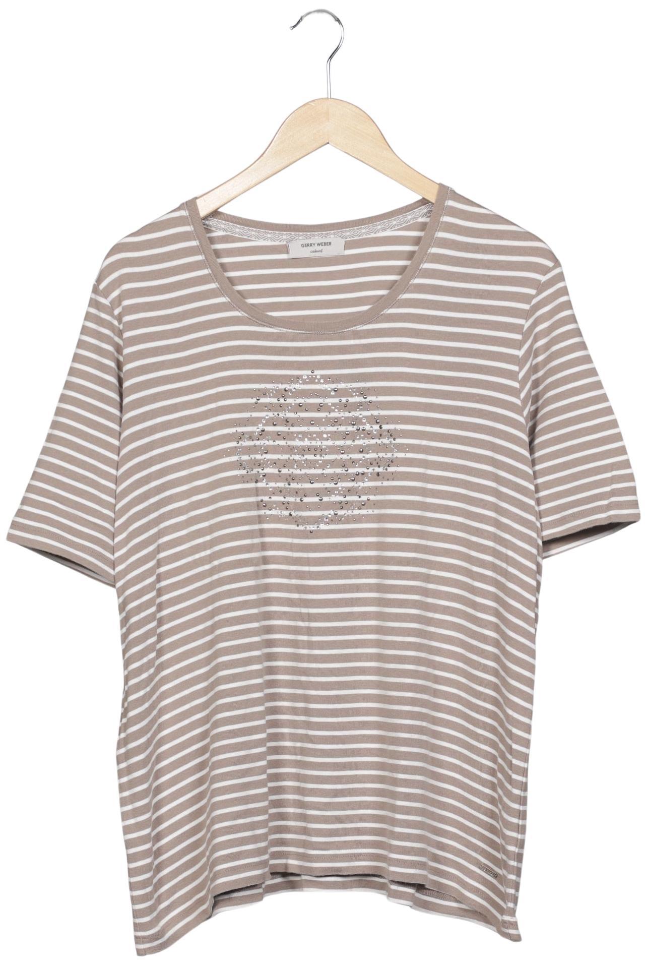 

Gerry Weber Damen T-Shirt, beige, Gr. 48