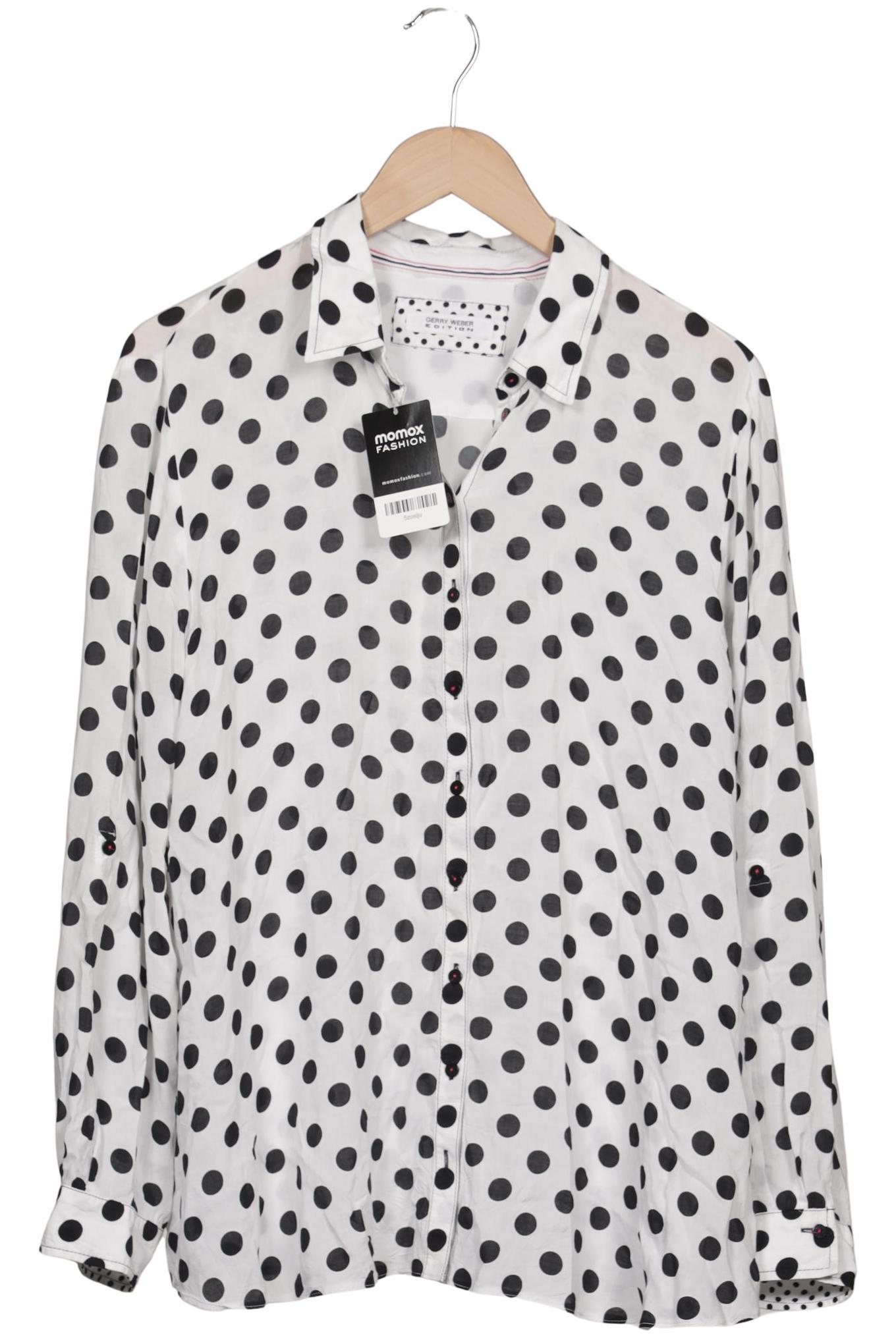 

Gerry Weber Damen Bluse, weiß, Gr. 46