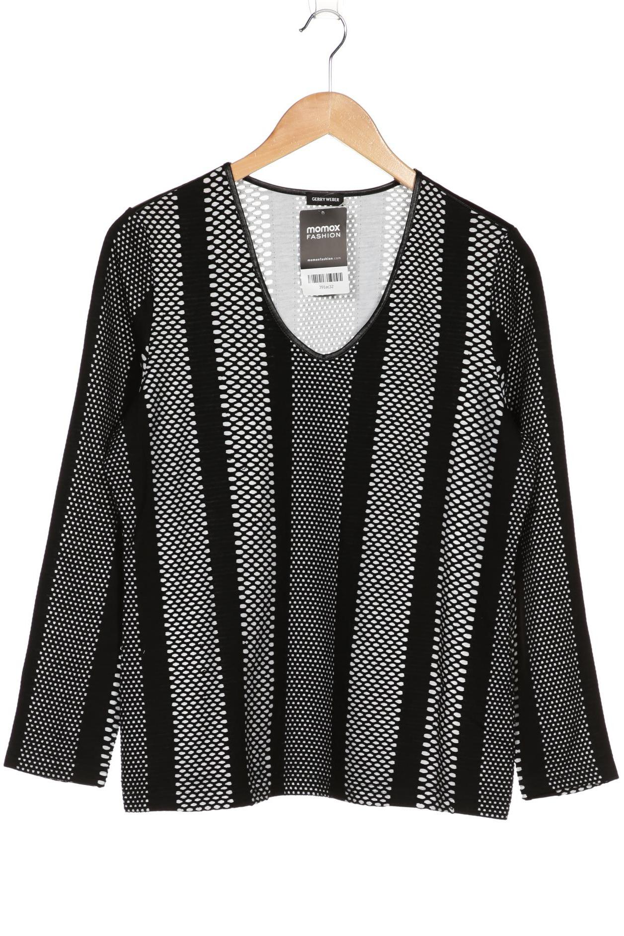 

Gerry Weber Damen Langarmshirt, schwarz, Gr. 42