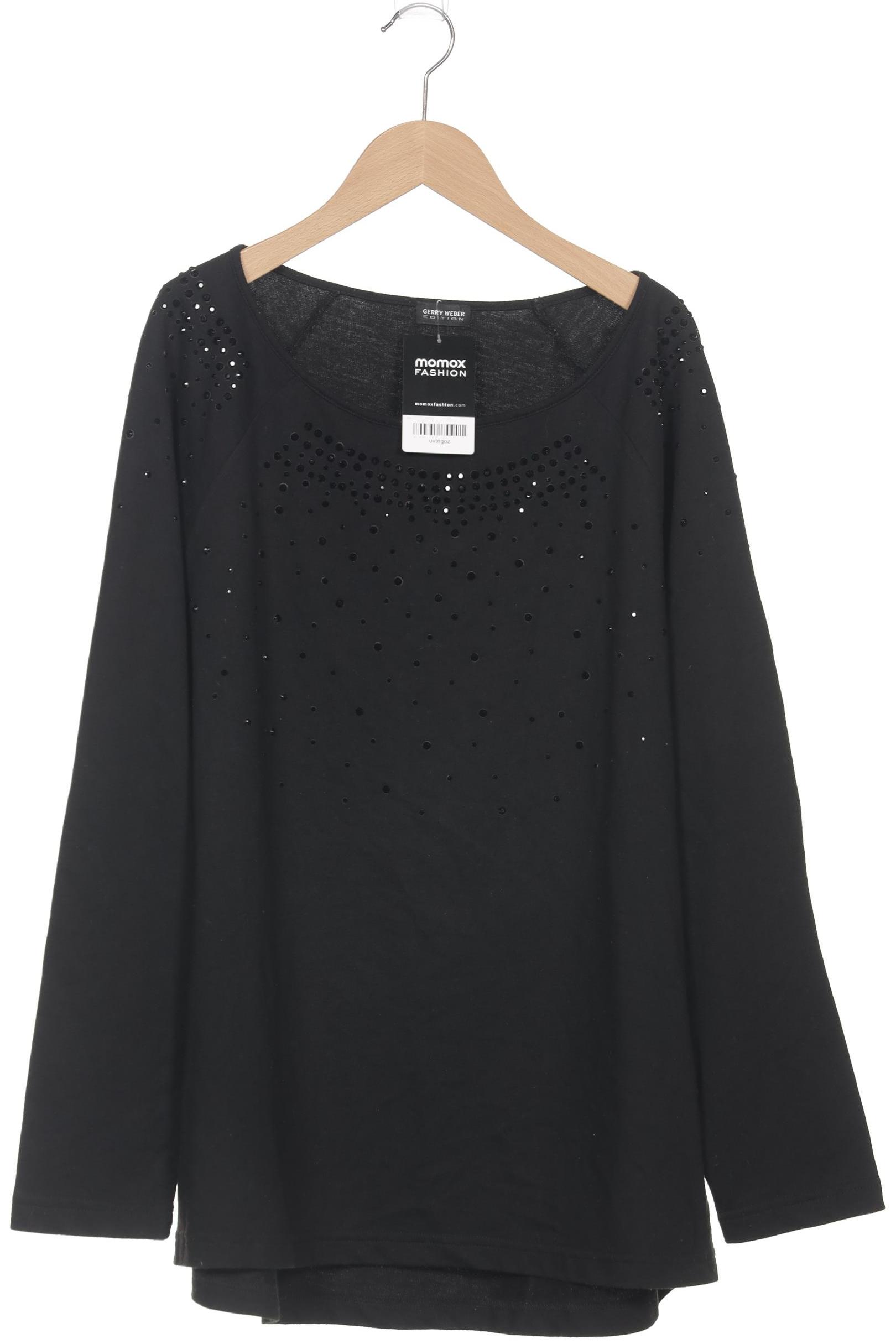 

Gerry Weber Damen Langarmshirt, schwarz, Gr. 46