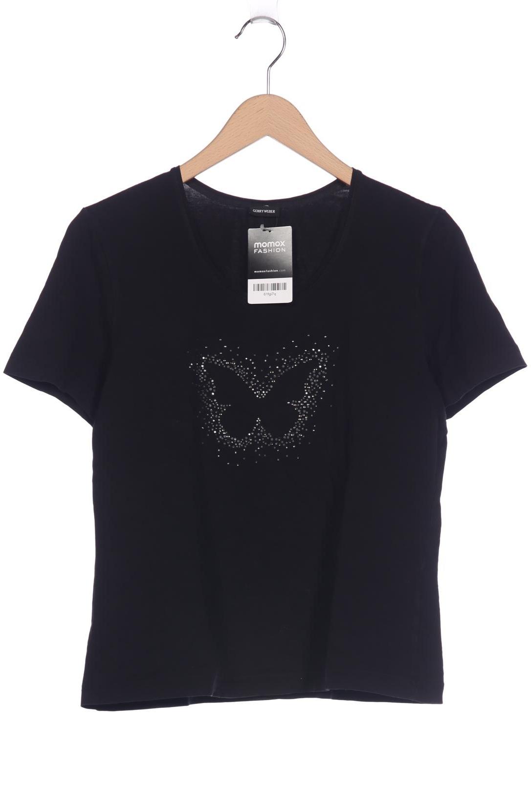 

Gerry Weber Damen T-Shirt, schwarz, Gr. 40