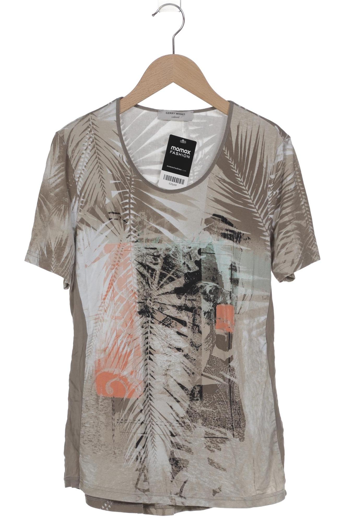 

Gerry Weber Damen T-Shirt, beige, Gr. 40