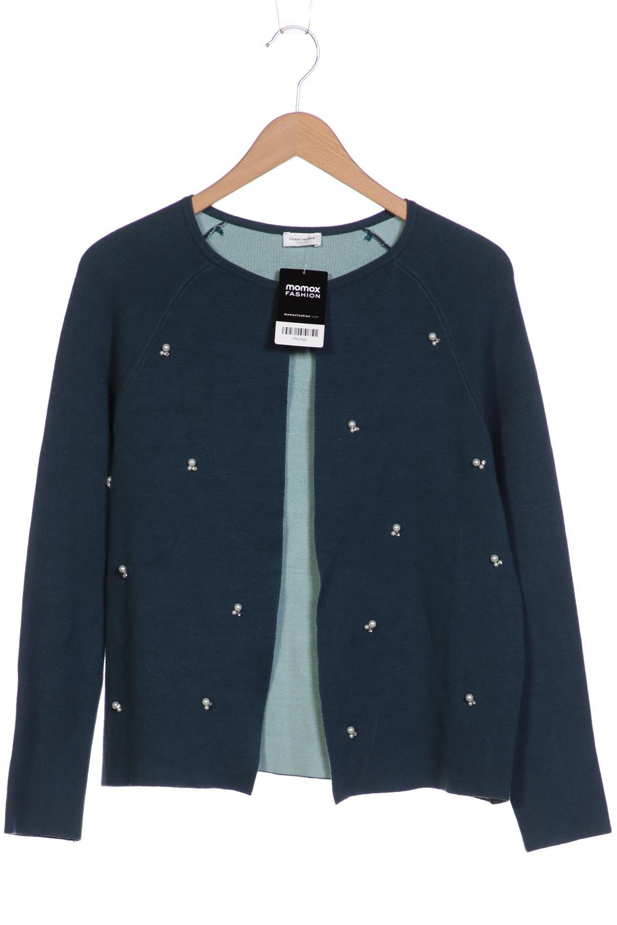 

Gerry Weber Damen Strickjacke, grün, Gr. 40
