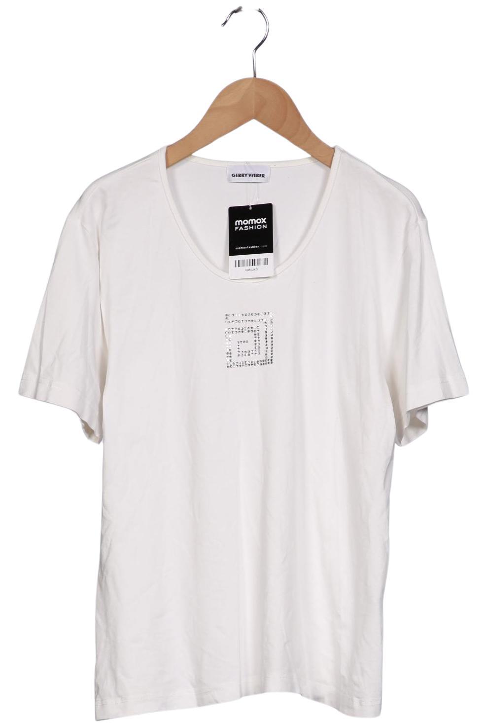 

Gerry Weber Damen T-Shirt, weiß, Gr. 40