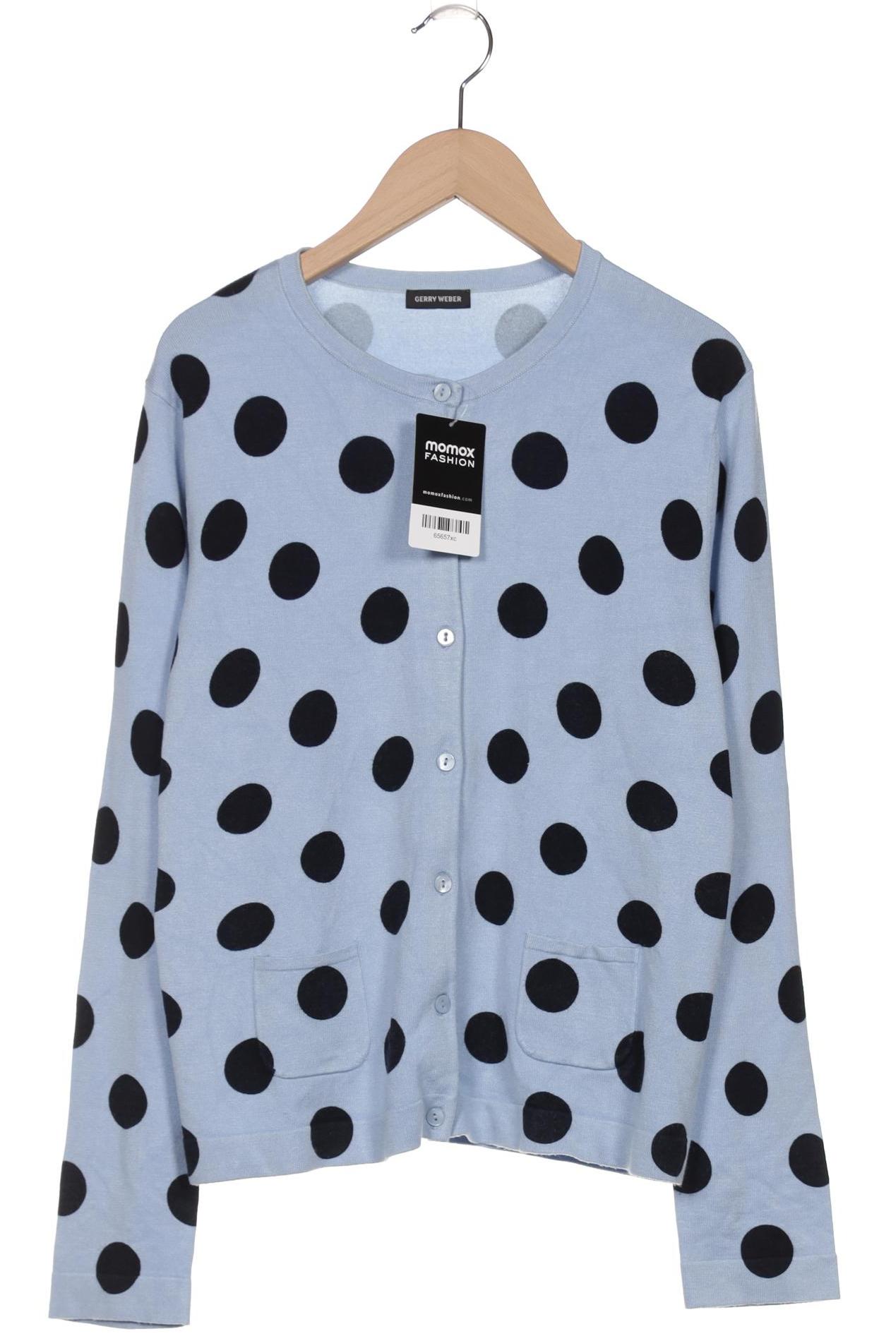 

Gerry Weber Damen Strickjacke, blau, Gr. 38