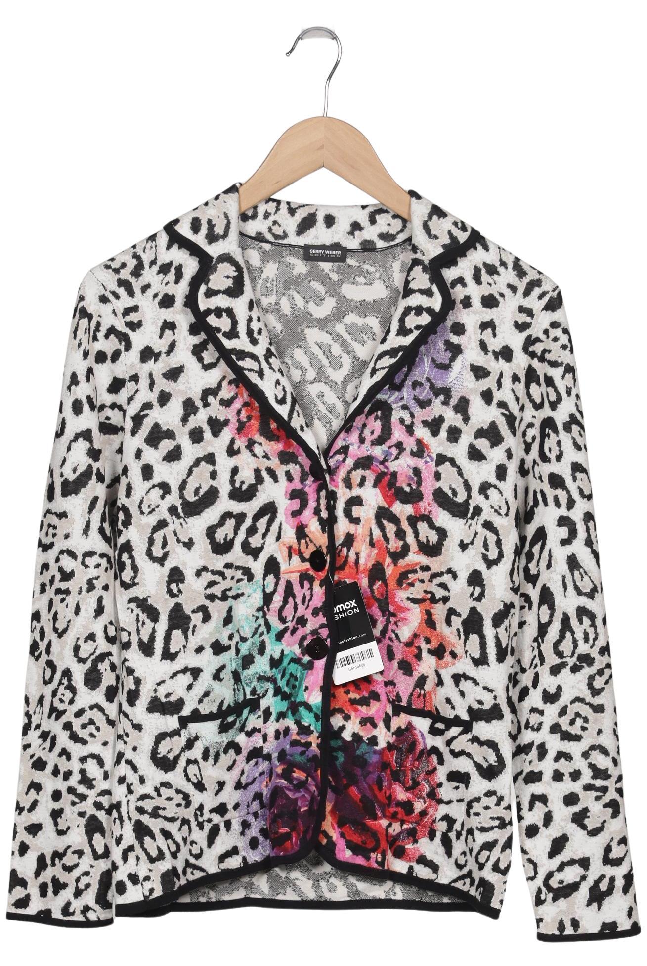 

Gerry Weber Damen Strickjacke, weiß, Gr. 40