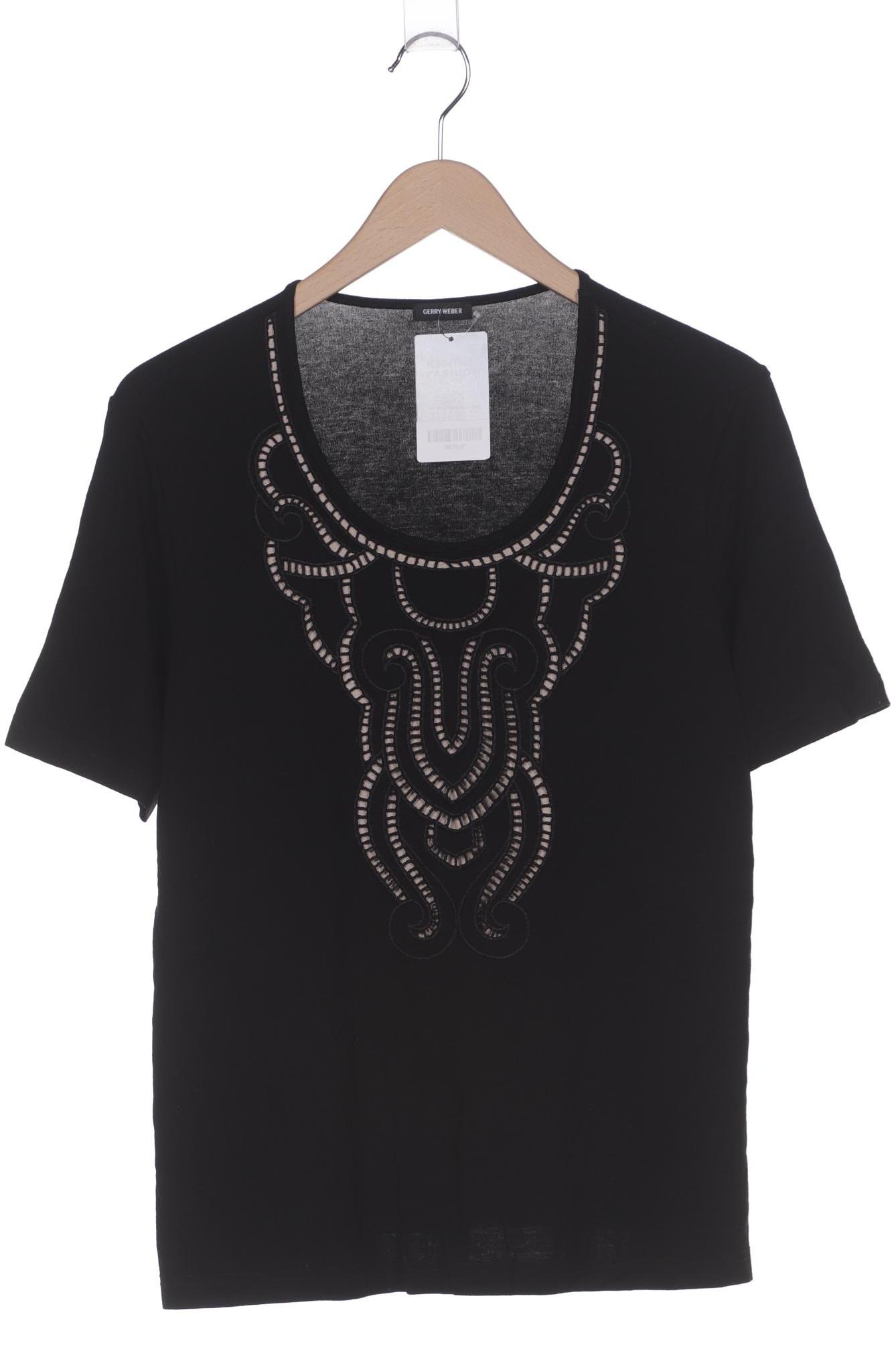 

Gerry Weber Damen T-Shirt, schwarz, Gr. 44