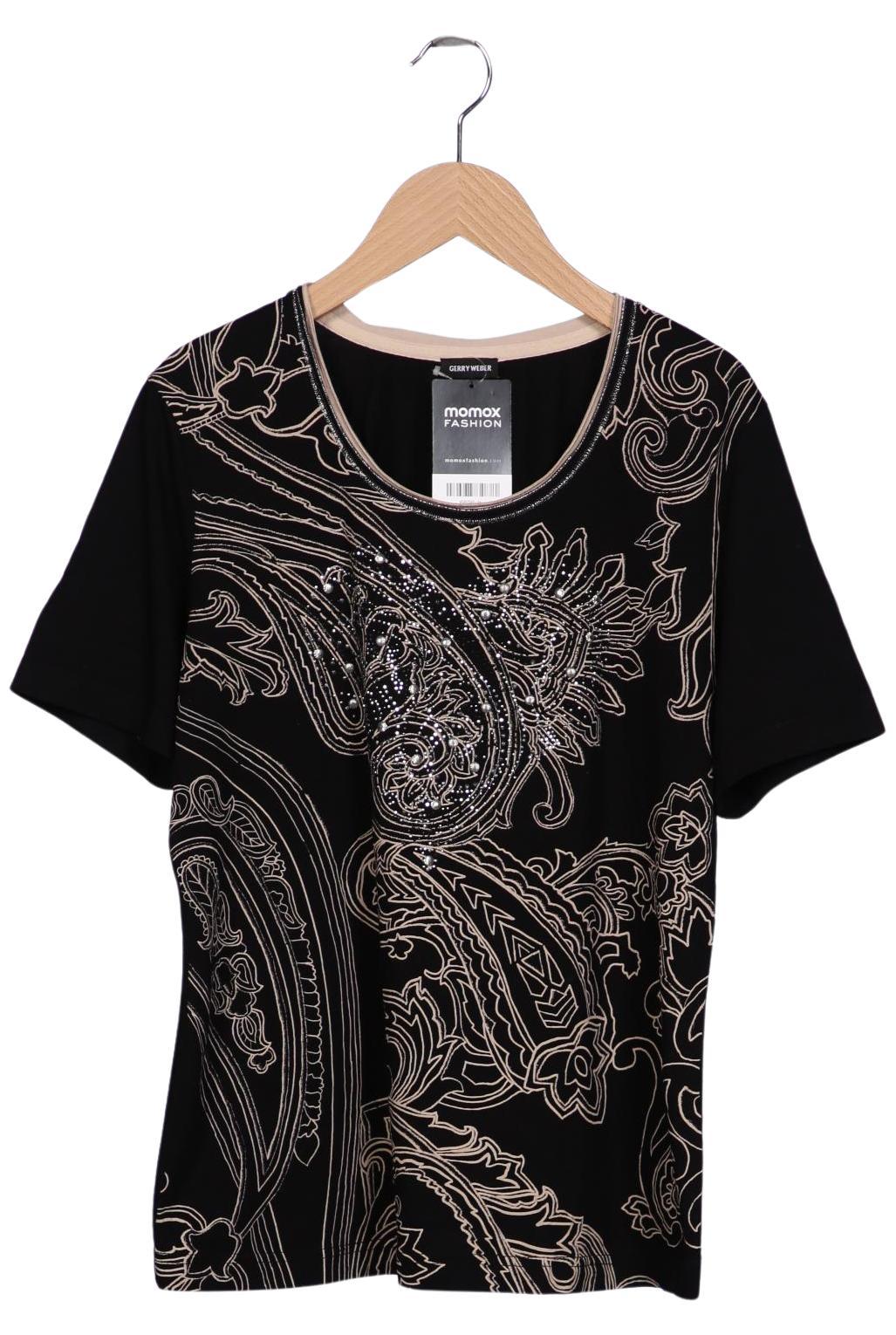 

Gerry Weber Damen T-Shirt, schwarz, Gr. 42