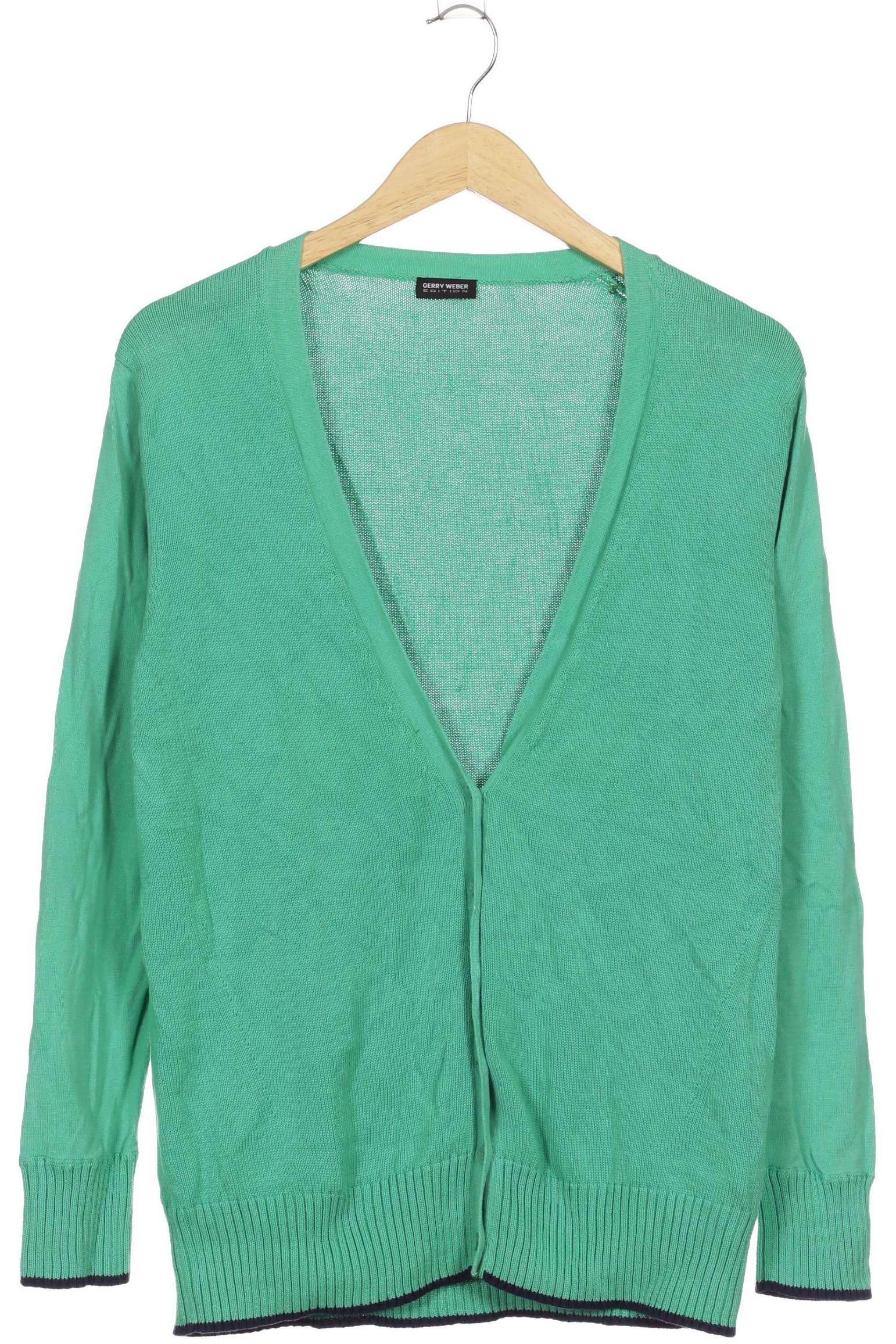 

Gerry Weber Damen Strickjacke, grün, Gr. 44
