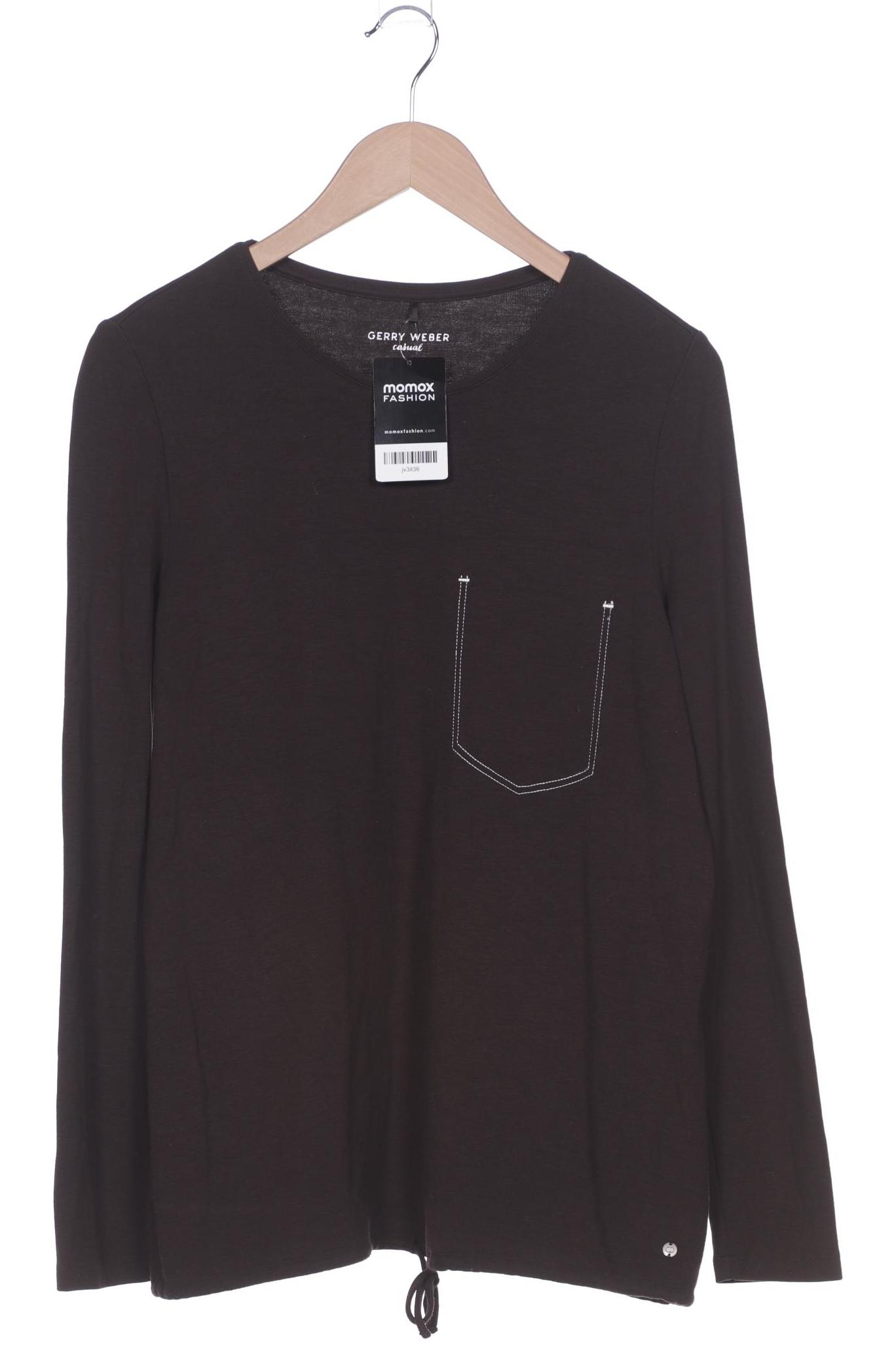 

Gerry Weber Damen Langarmshirt, braun, Gr. 44