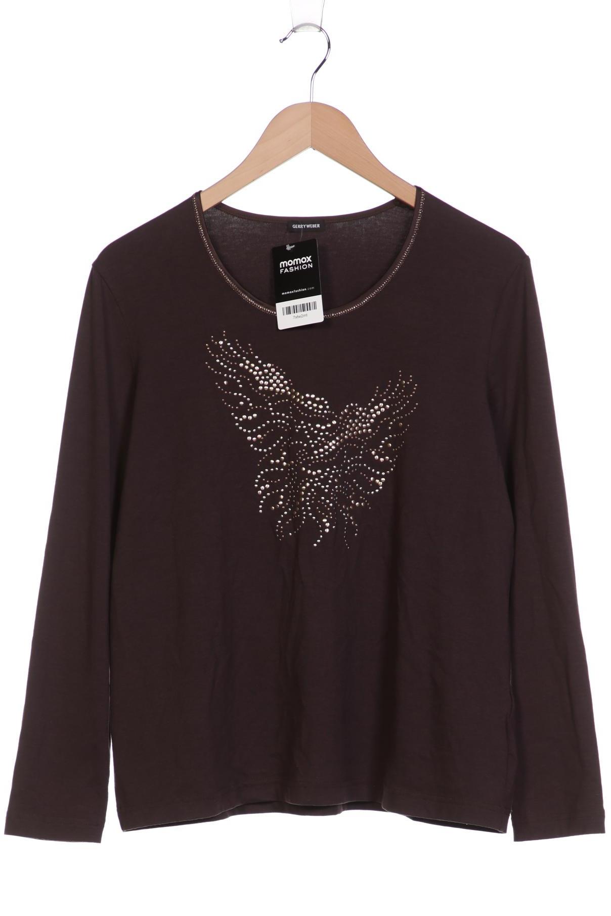 

Gerry Weber Damen Langarmshirt, braun, Gr. 44