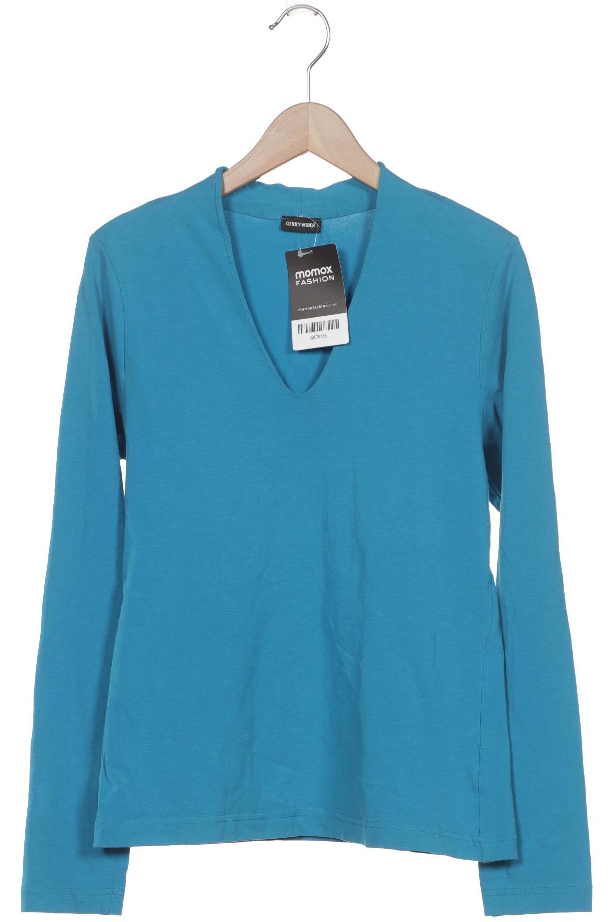 

Gerry Weber Damen Langarmshirt, blau, Gr. 38