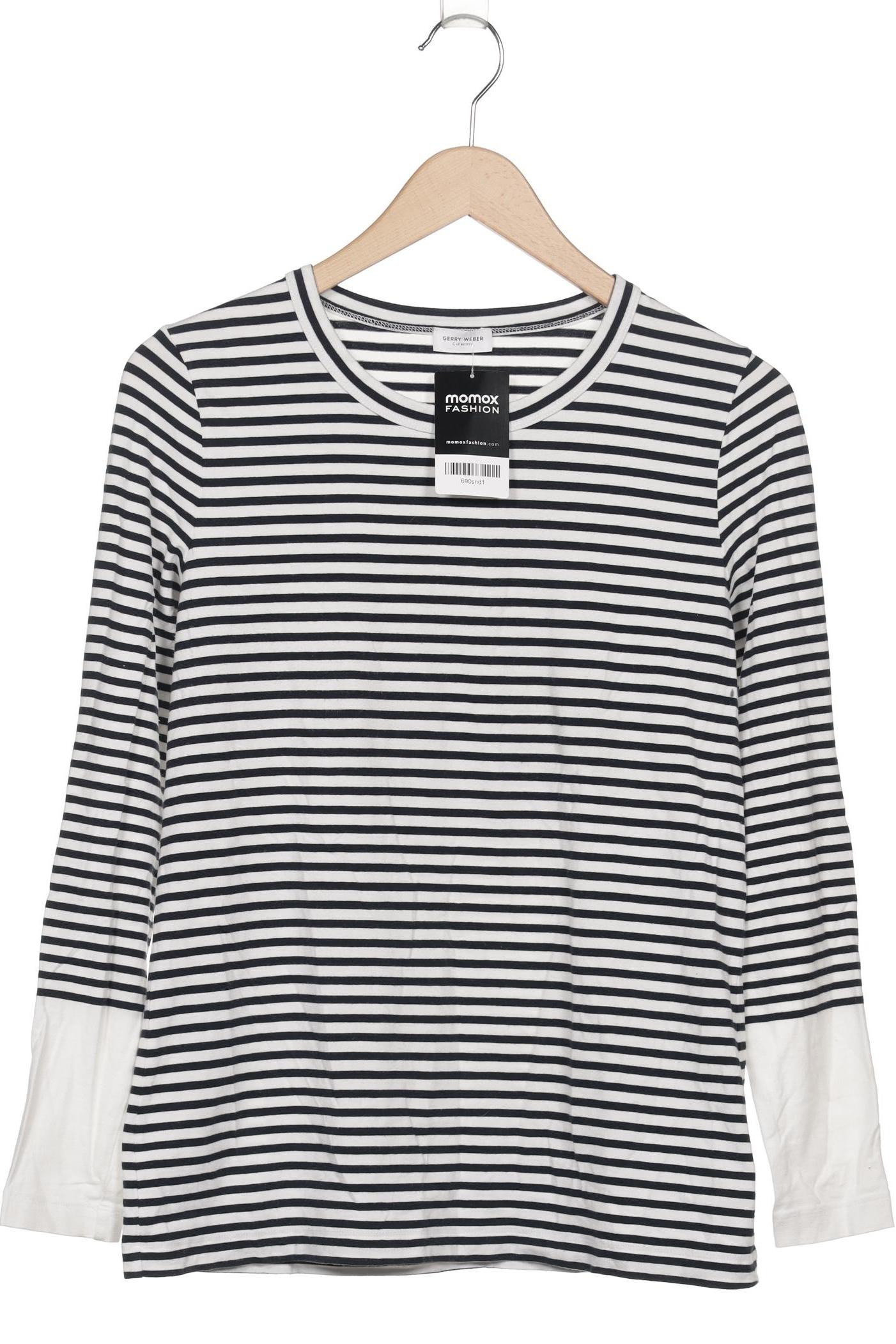 

Gerry Weber Damen Langarmshirt, weiß, Gr. 42