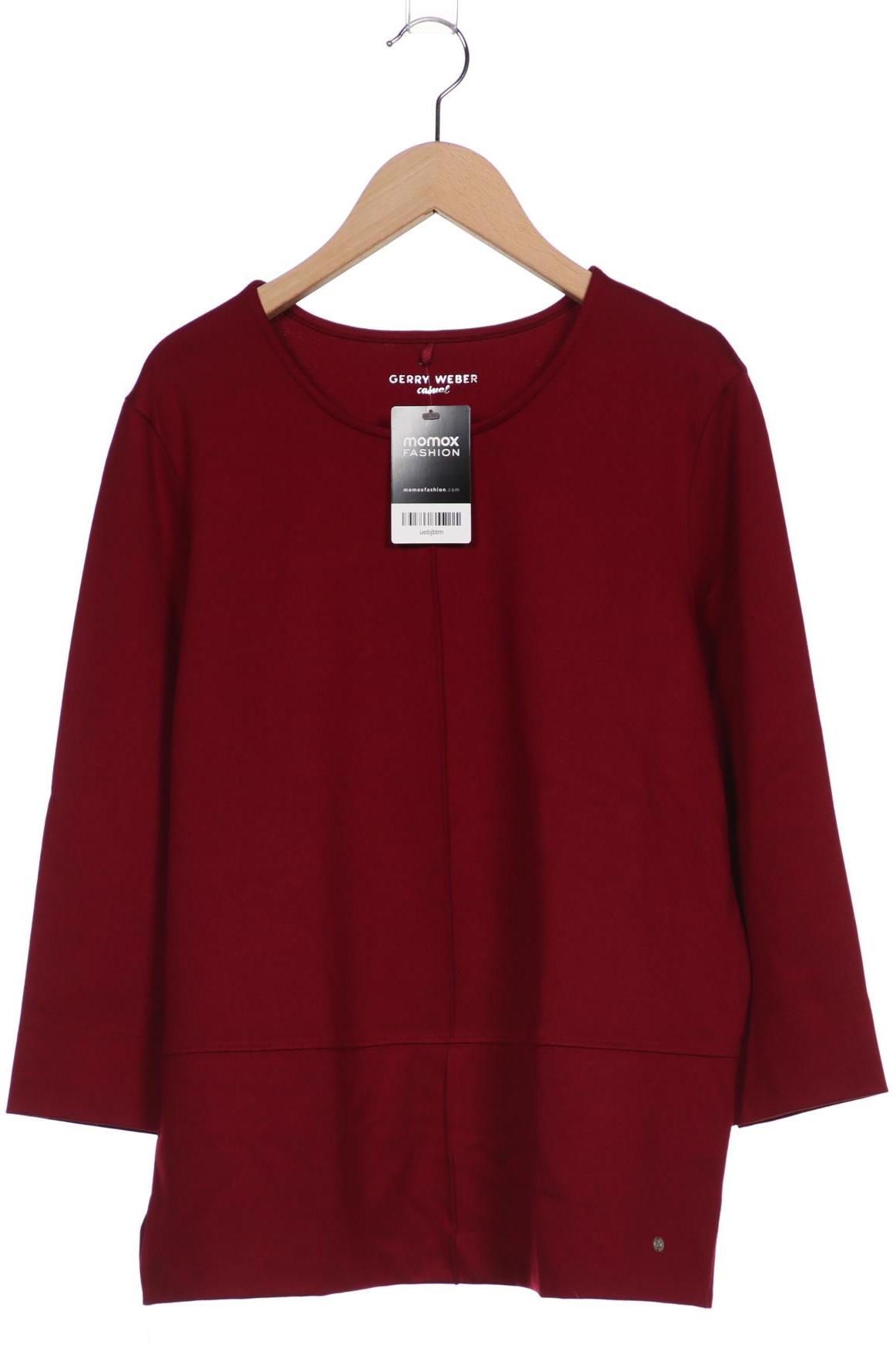 

Gerry Weber Damen Langarmshirt, bordeaux, Gr. 42