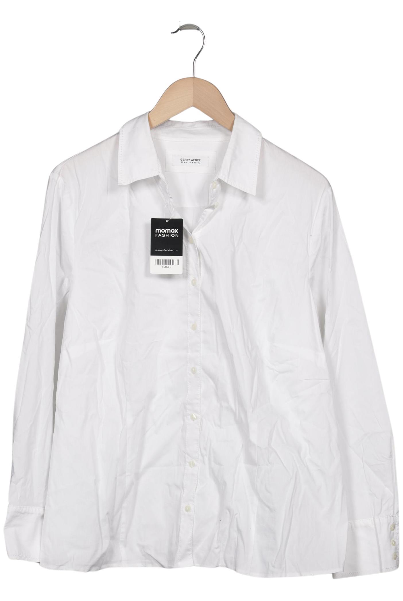 

Gerry Weber Damen Bluse, weiß, Gr. 48