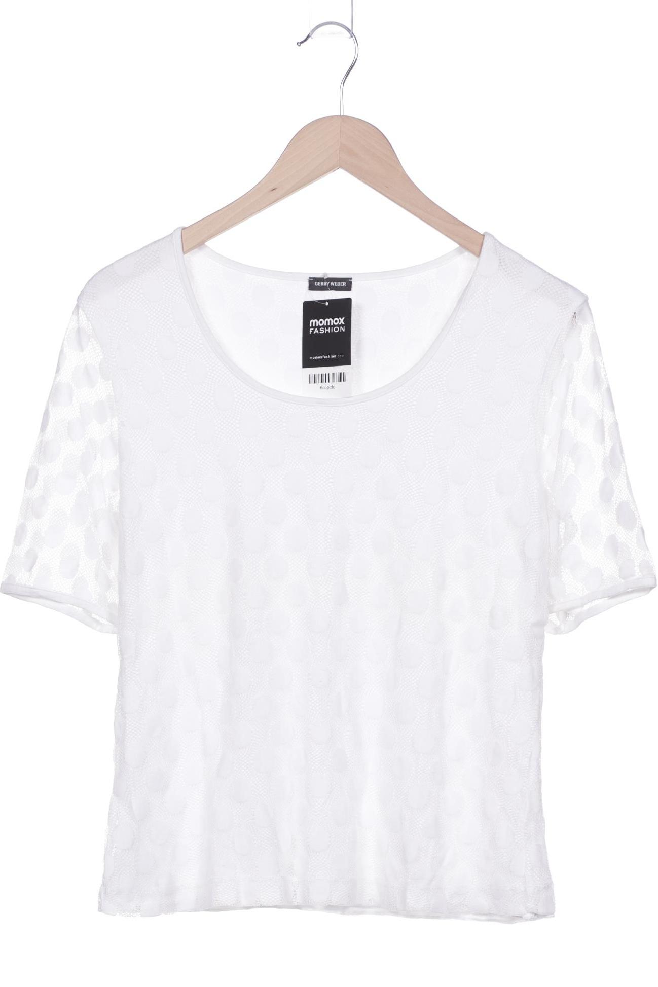 

Gerry Weber Damen T-Shirt, weiß, Gr. 42