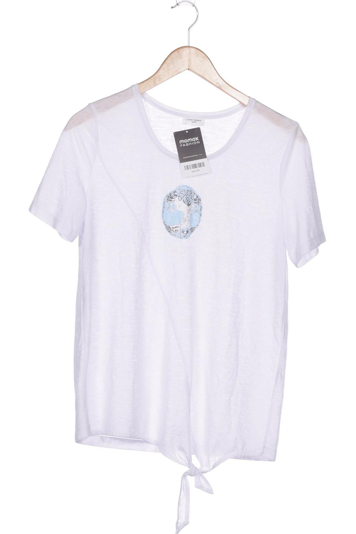 

Gerry Weber Damen T-Shirt, weiß, Gr. 38