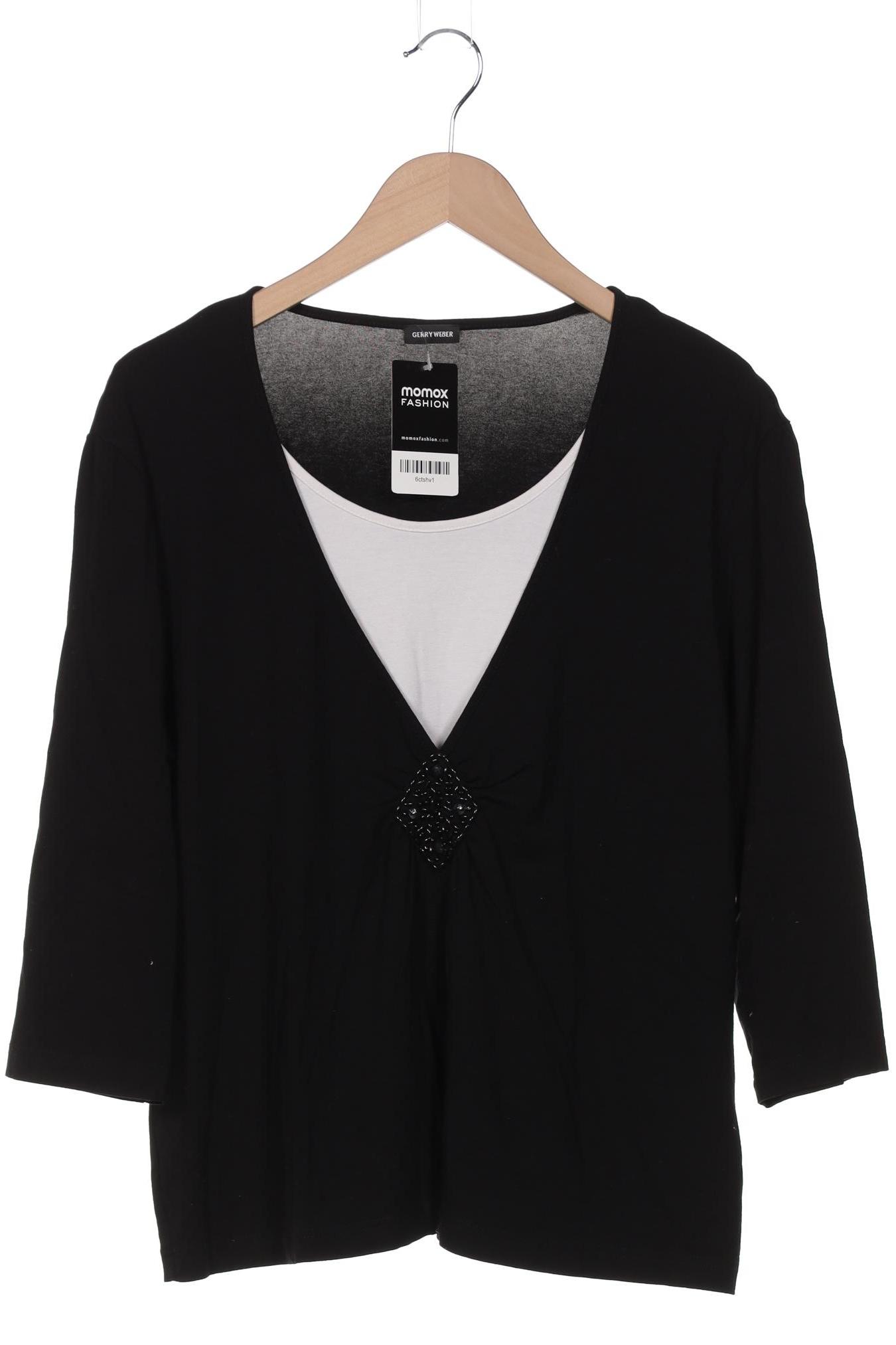 

Gerry Weber Damen Langarmshirt, schwarz, Gr. 38