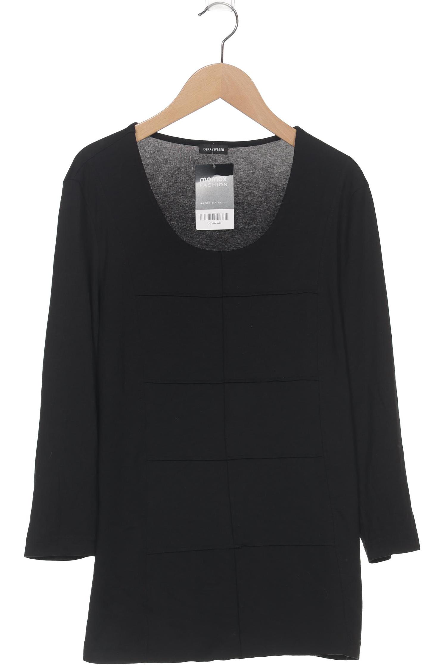 

Gerry Weber Damen Langarmshirt, schwarz, Gr. 42